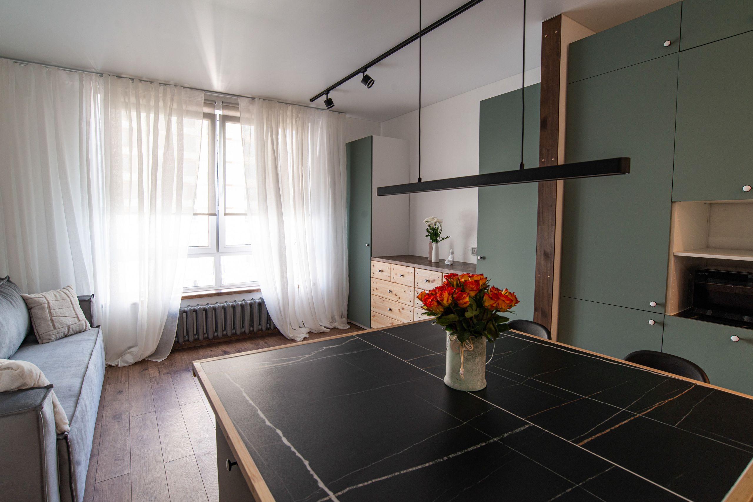 Интерьерная фотосъёмка квартиры в новом ЖК