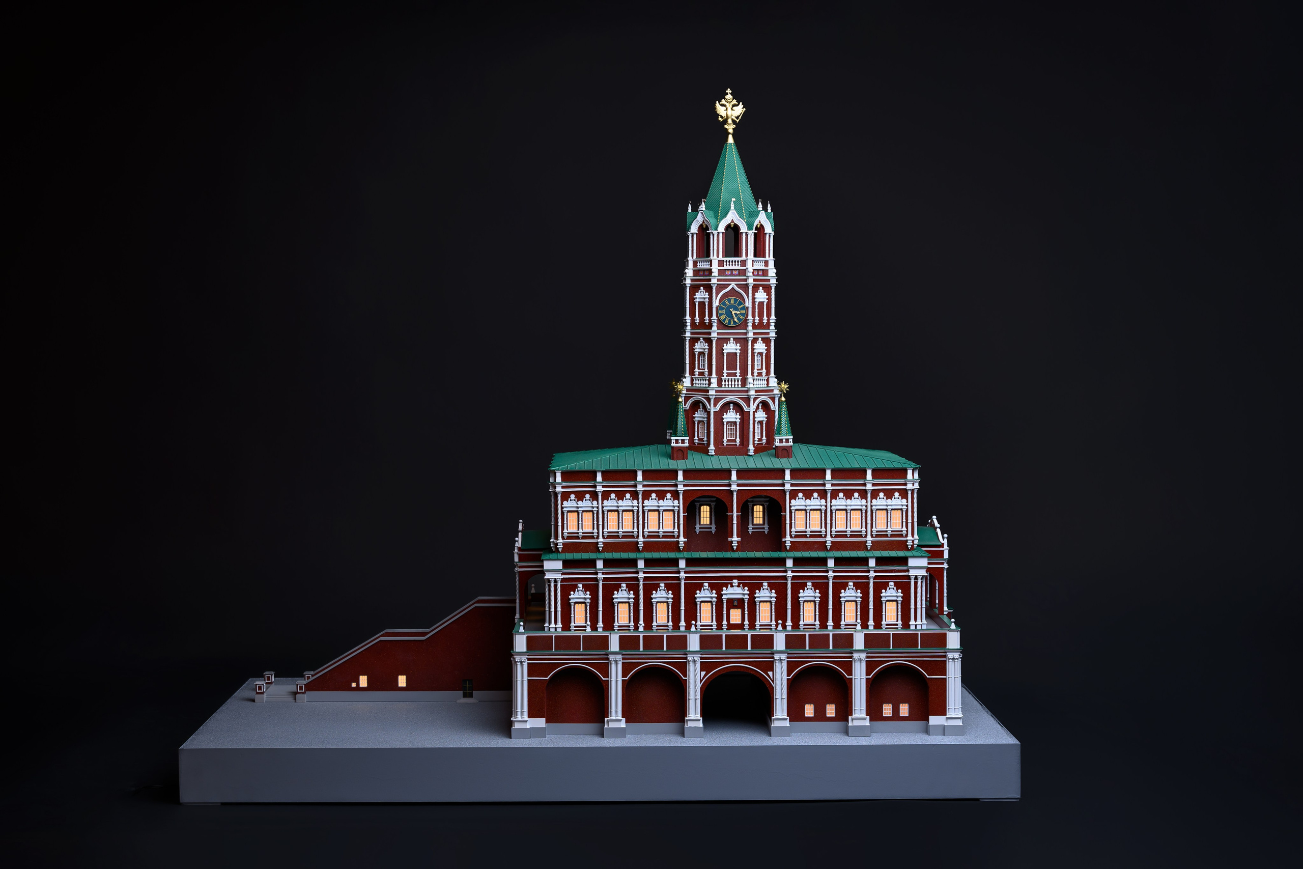 Сухарева башня М1:75. SmartMaket — профессиональная макетная мастерская в Москве