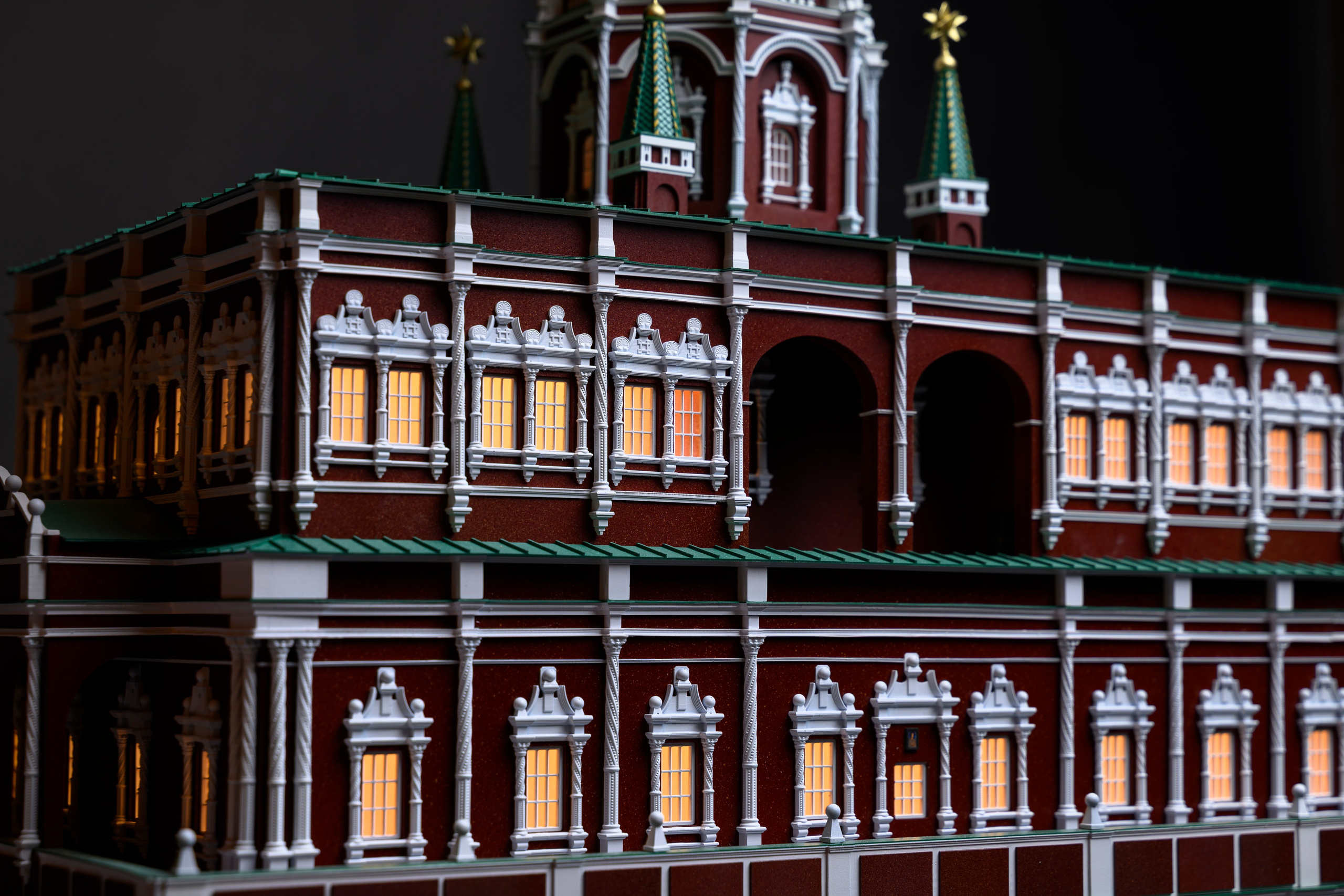 Сухарева башня М1:75. SmartMaket — профессиональная макетная мастерская в Москве