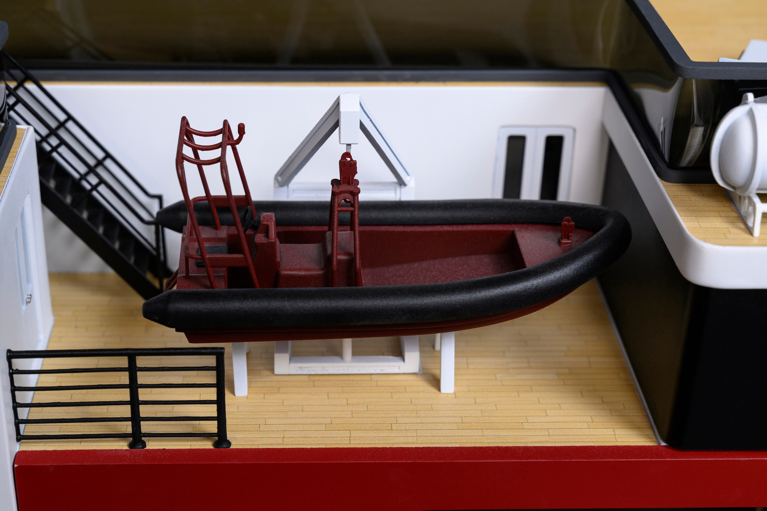 Круизное судно «Московское золотое кольцо» М1:40 Тираж 10шт. SmartMaket — профессиональная макетная мастерская в Москве