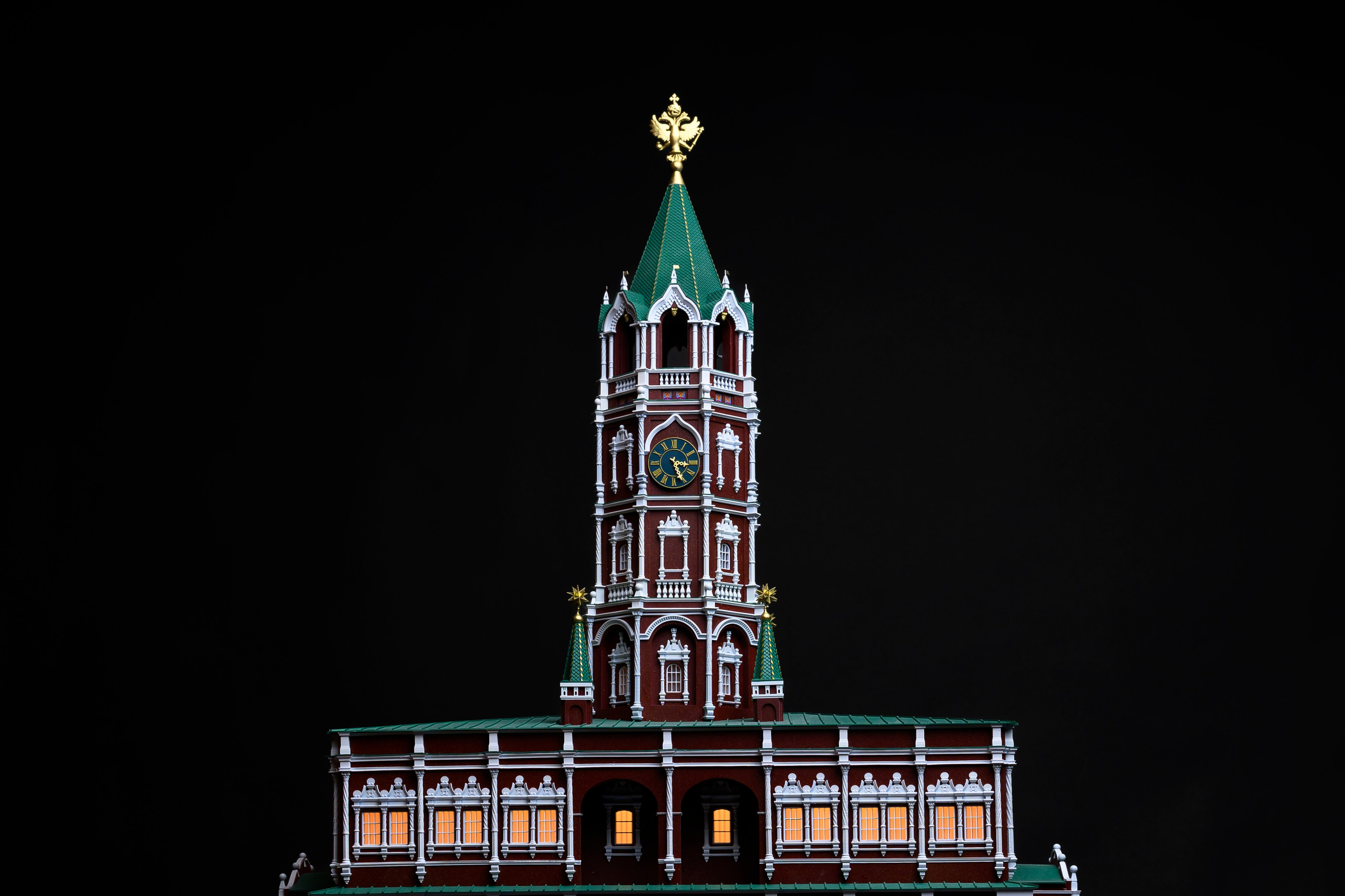 Сухарева башня М1:75. SmartMaket — профессиональная макетная мастерская в Москве