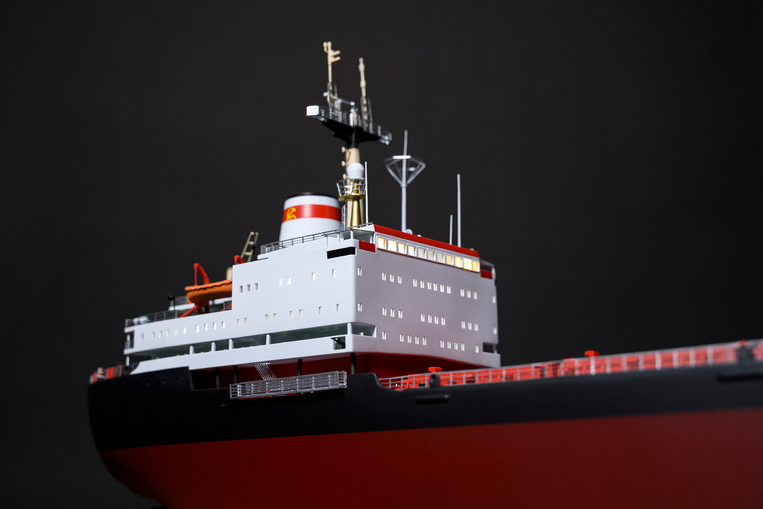 Сухогруз «Художник Федоровский» М1:120. SmartMaket — профессиональная макетная мастерская в Москве