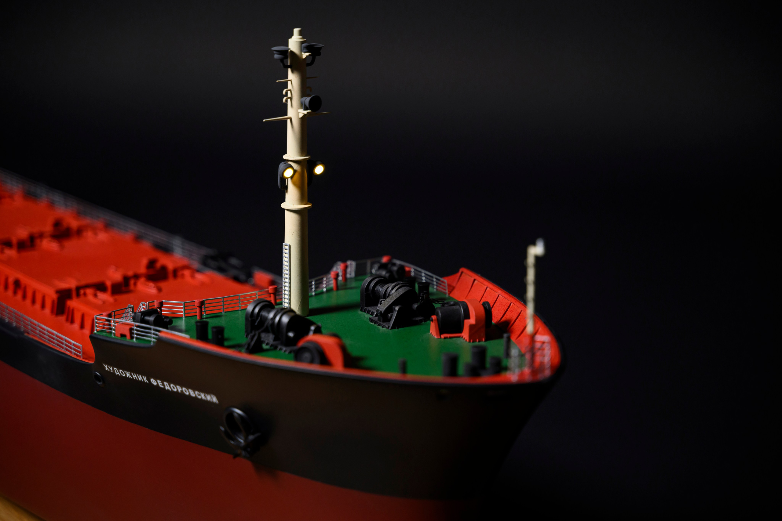 Сухогруз «Художник Федоровский» М1:120. SmartMaket — профессиональная макетная мастерская в Москве