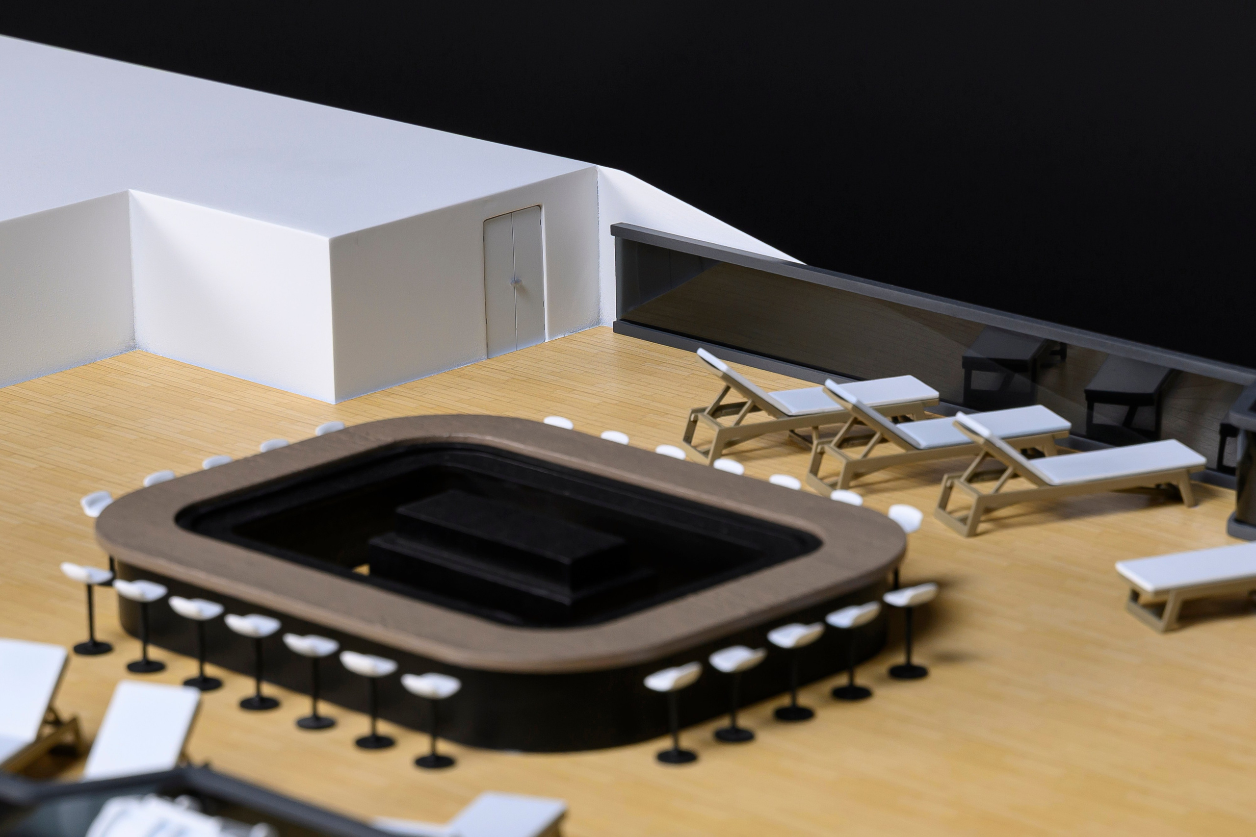 Круизное судно «Московское золотое кольцо» М1:40 Тираж 10шт. SmartMaket — профессиональная макетная мастерская в Москве