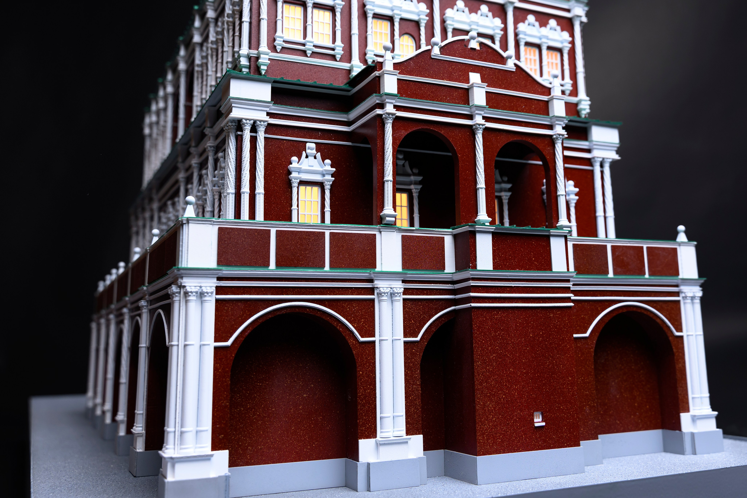 Сухарева башня М1:75. SmartMaket — профессиональная макетная мастерская в Москве