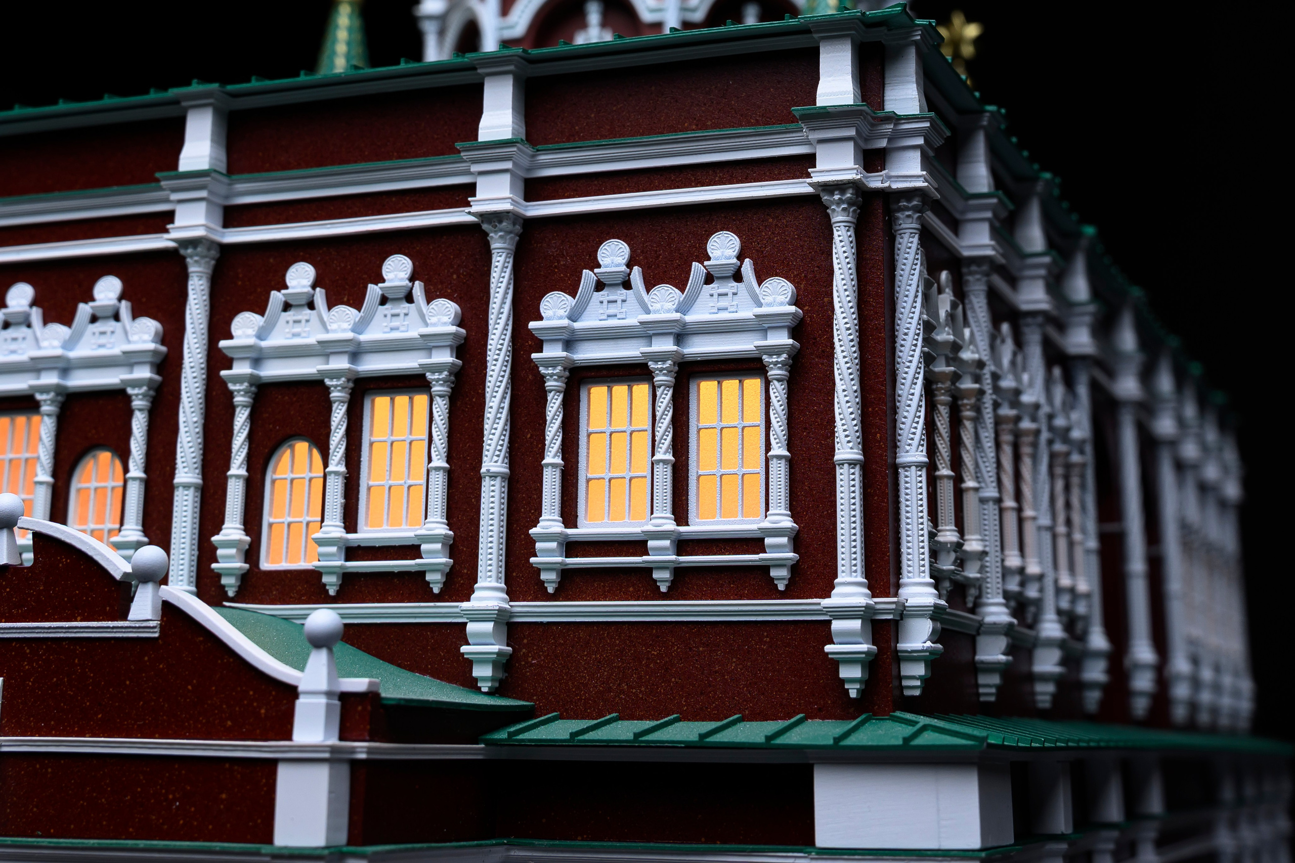 Сухарева башня М1:75. SmartMaket — профессиональная макетная мастерская в Москве