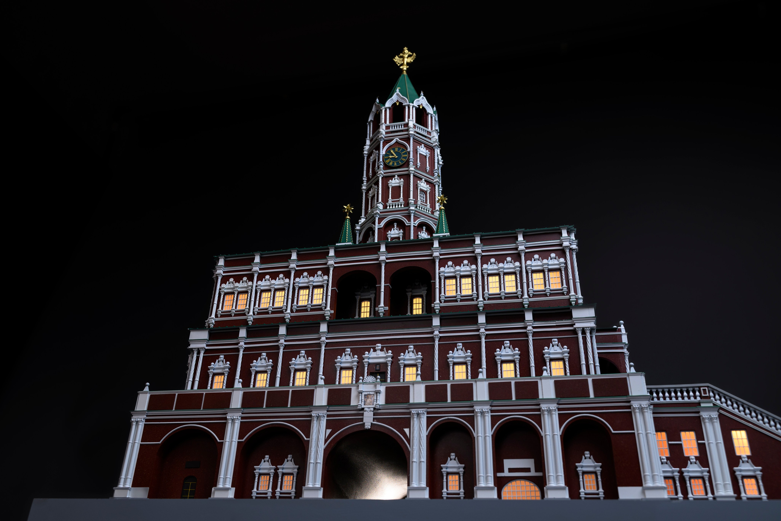 Сухарева башня М1:75. SmartMaket — профессиональная макетная мастерская в Москве