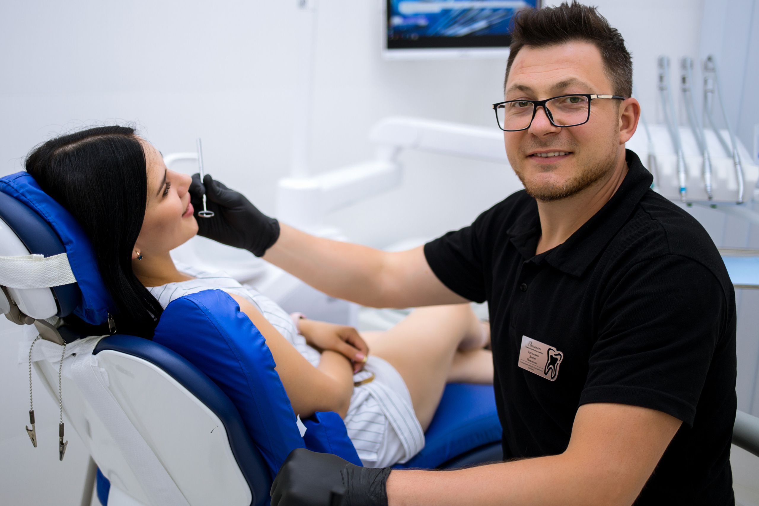 Контент-съемка для стоматологии «Эталон»