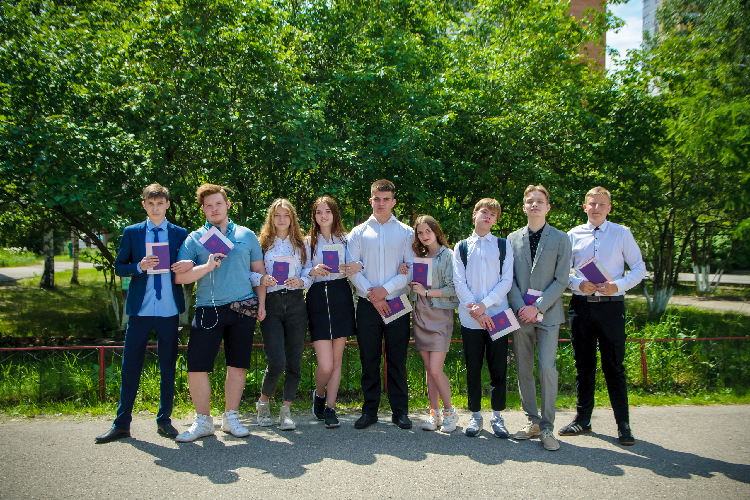 Школа 110 Вручение Дипломов