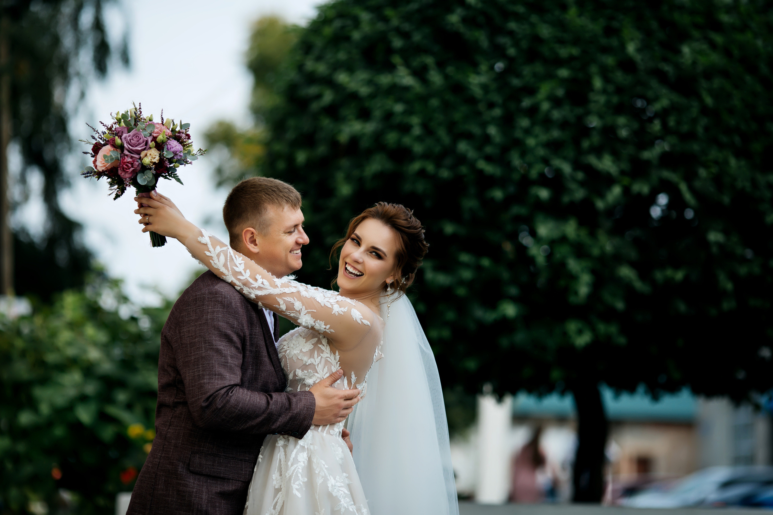 Свадебная прогулка Ксении и Максима.