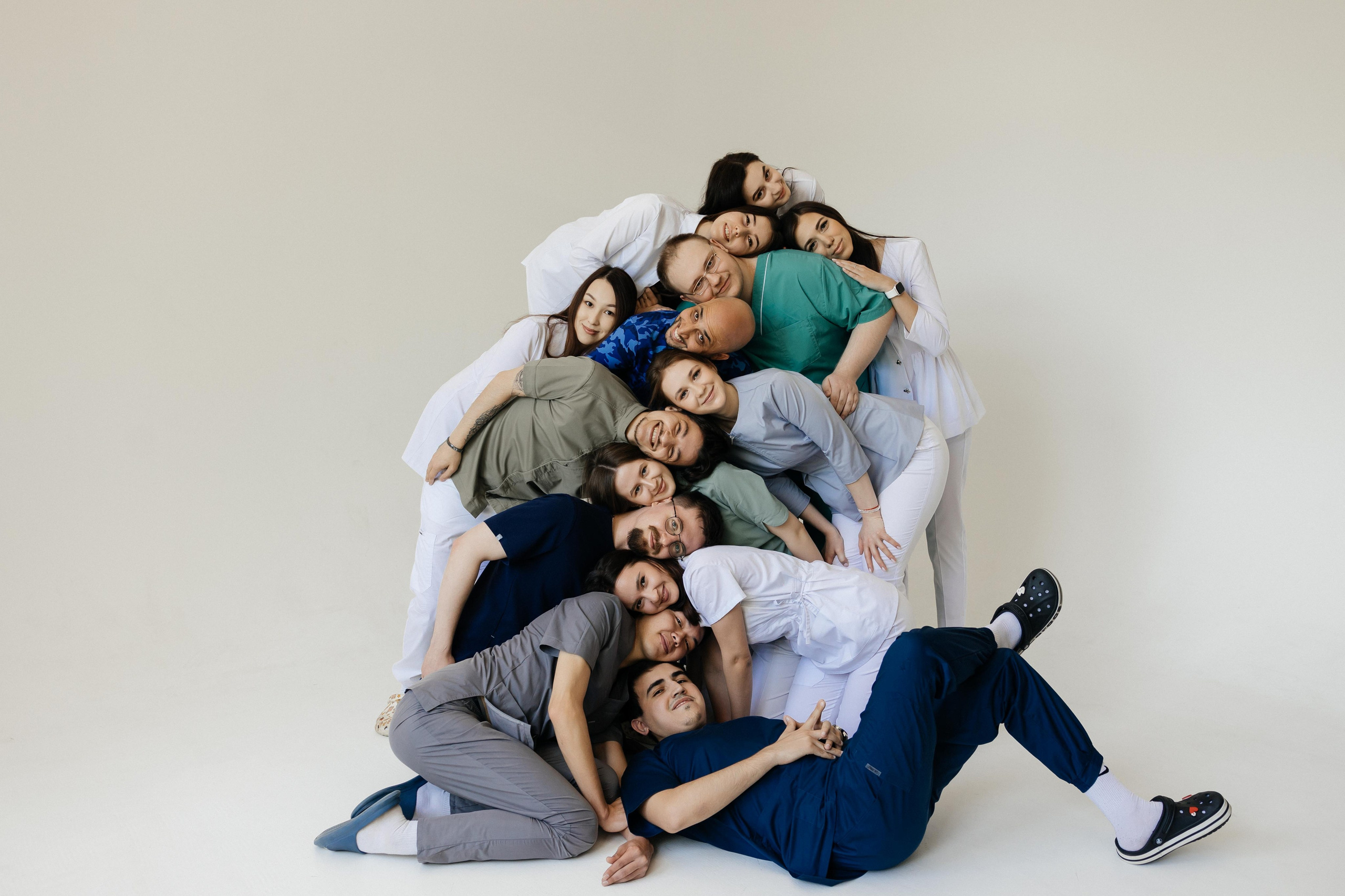 Фотоссесия группа. Будущие стоматологи.