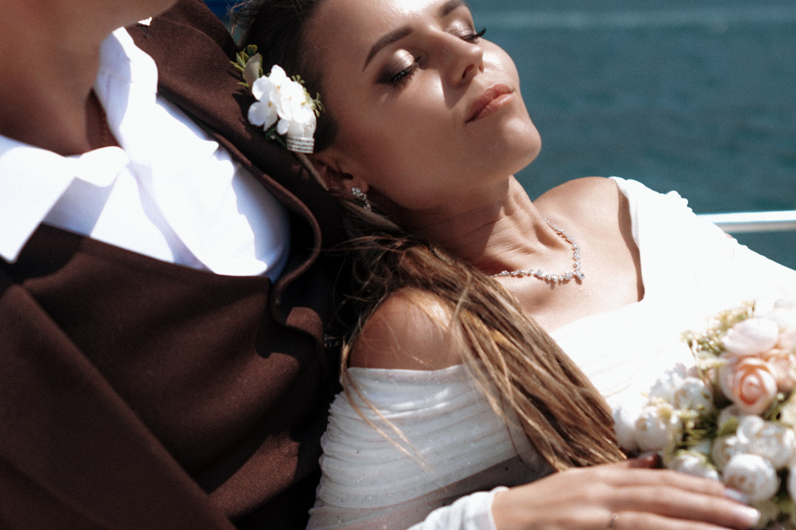 Руслан и Анна. Яхта