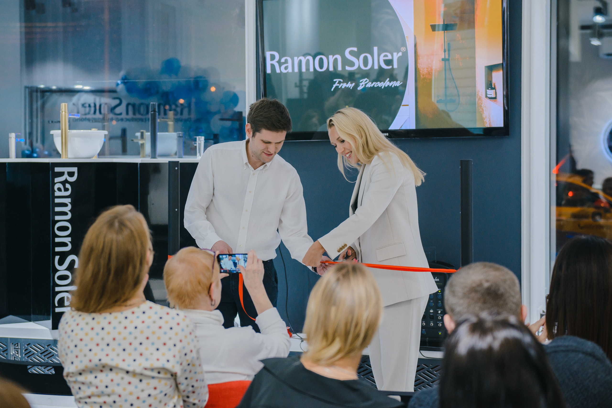 Ramon Soler Design Day. Открытие нового салона сантехники из Барселоны.