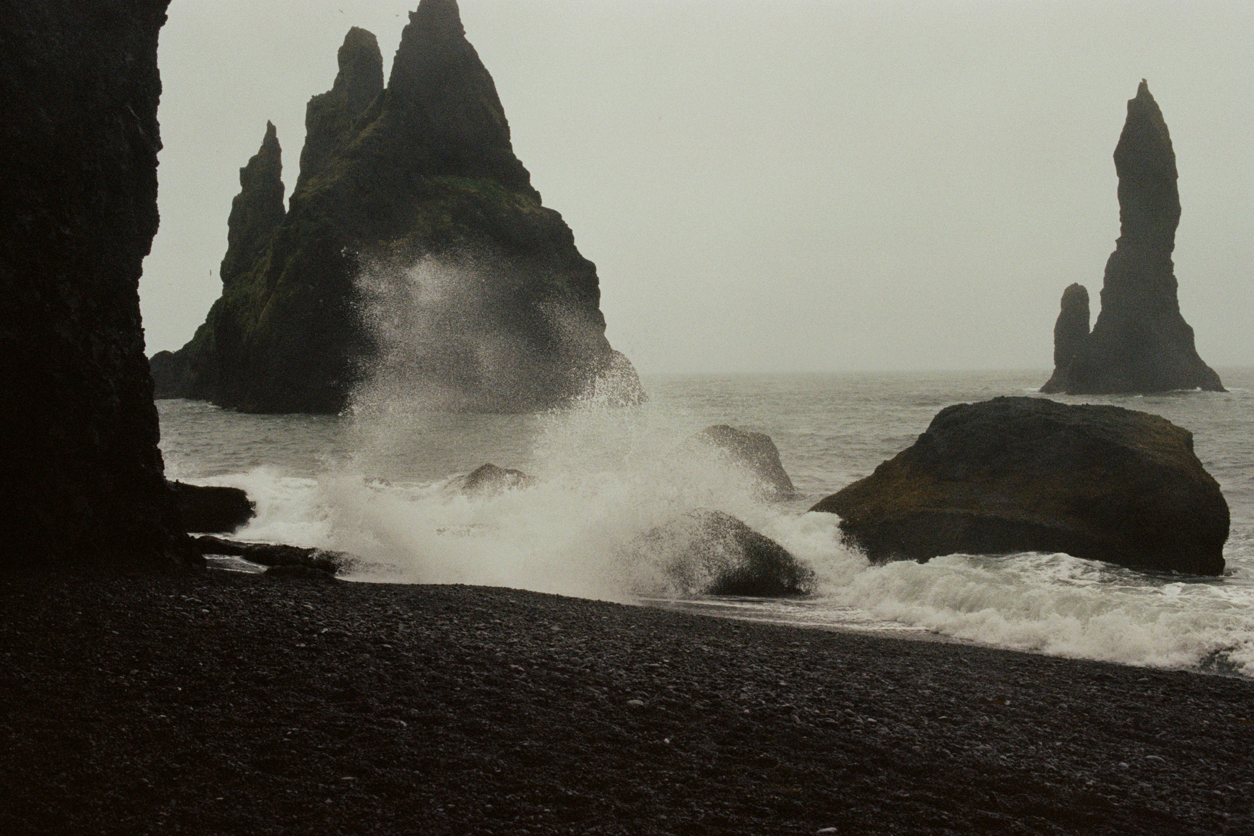 human // iceland, reynisfjara