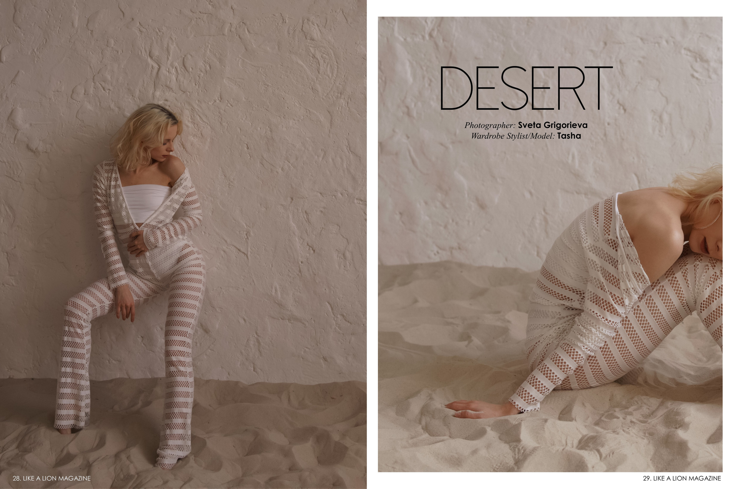 LIKE a Lion / MARIKA, Desert