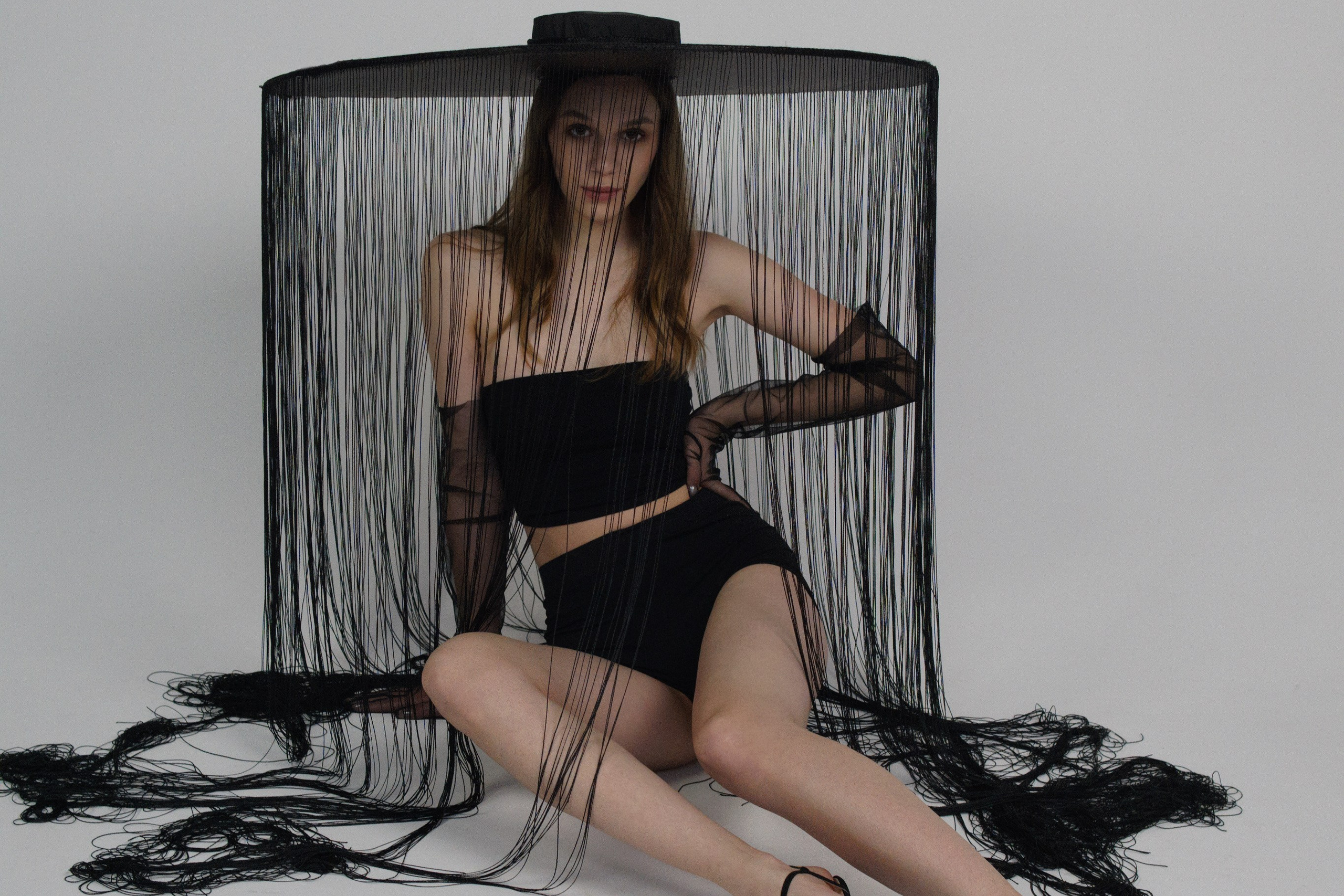 Анастасия, съемка в студии