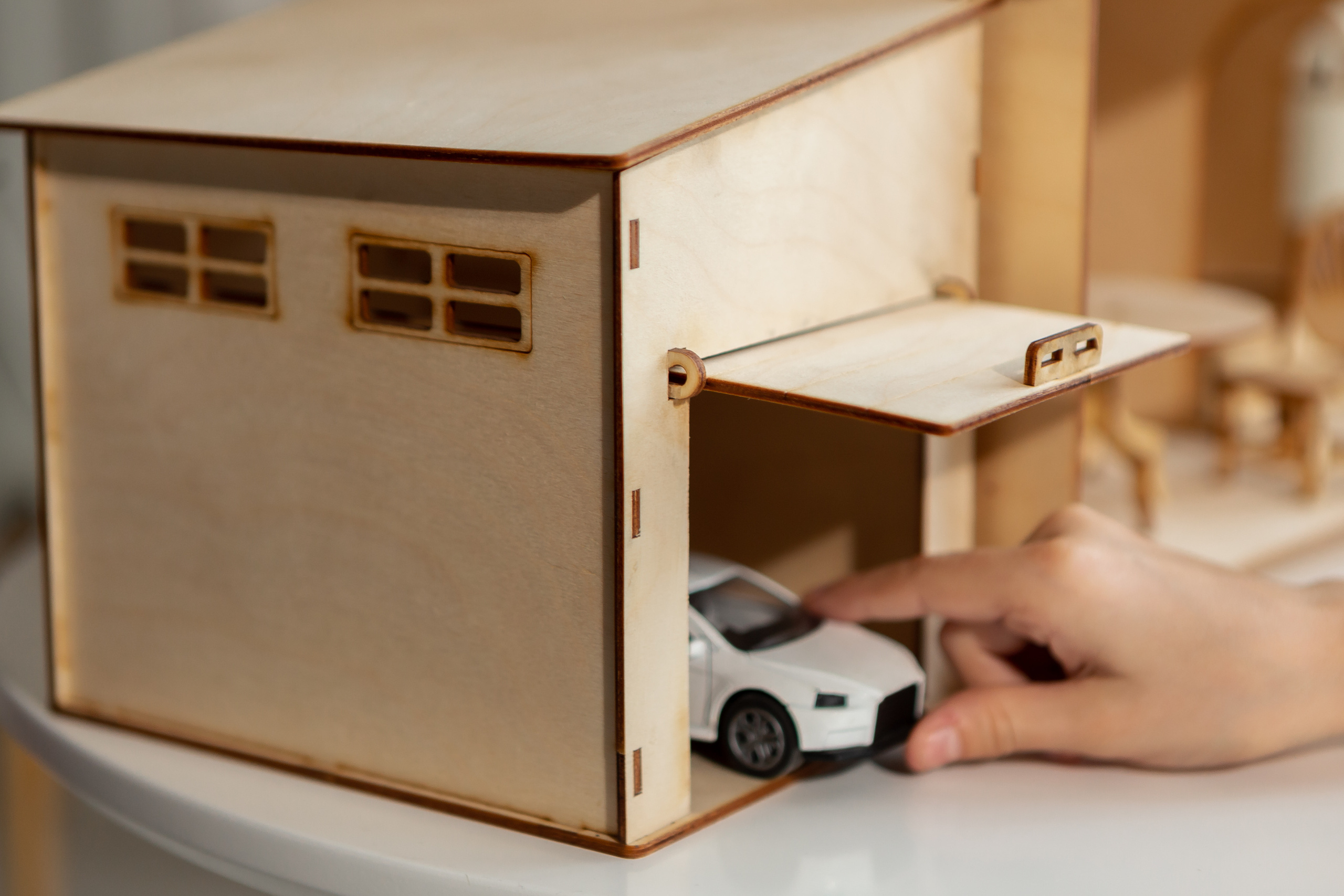 Съёмка кукольных домиков для WB