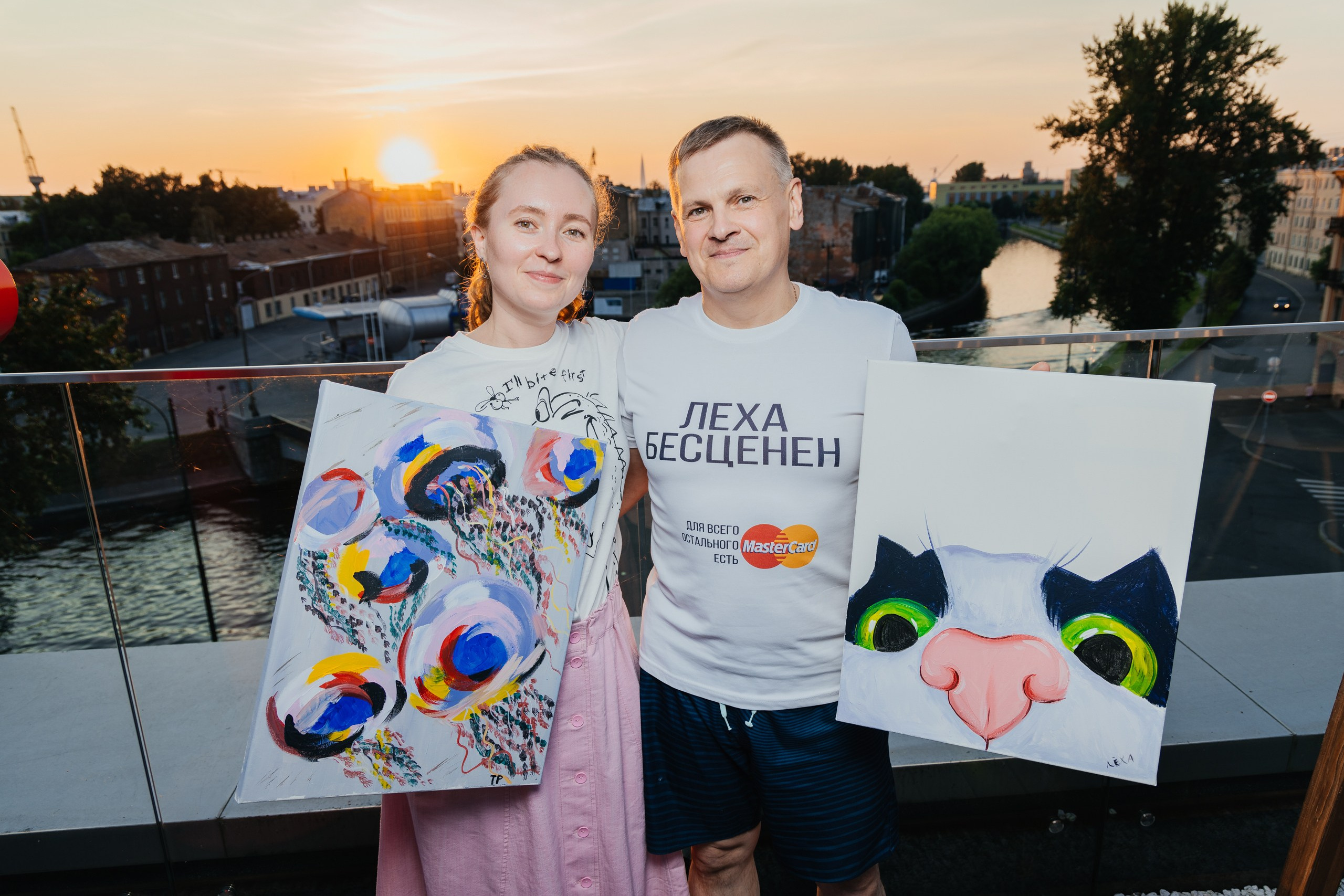 Арт-вечер с рисованием картин Painty x Bon Season