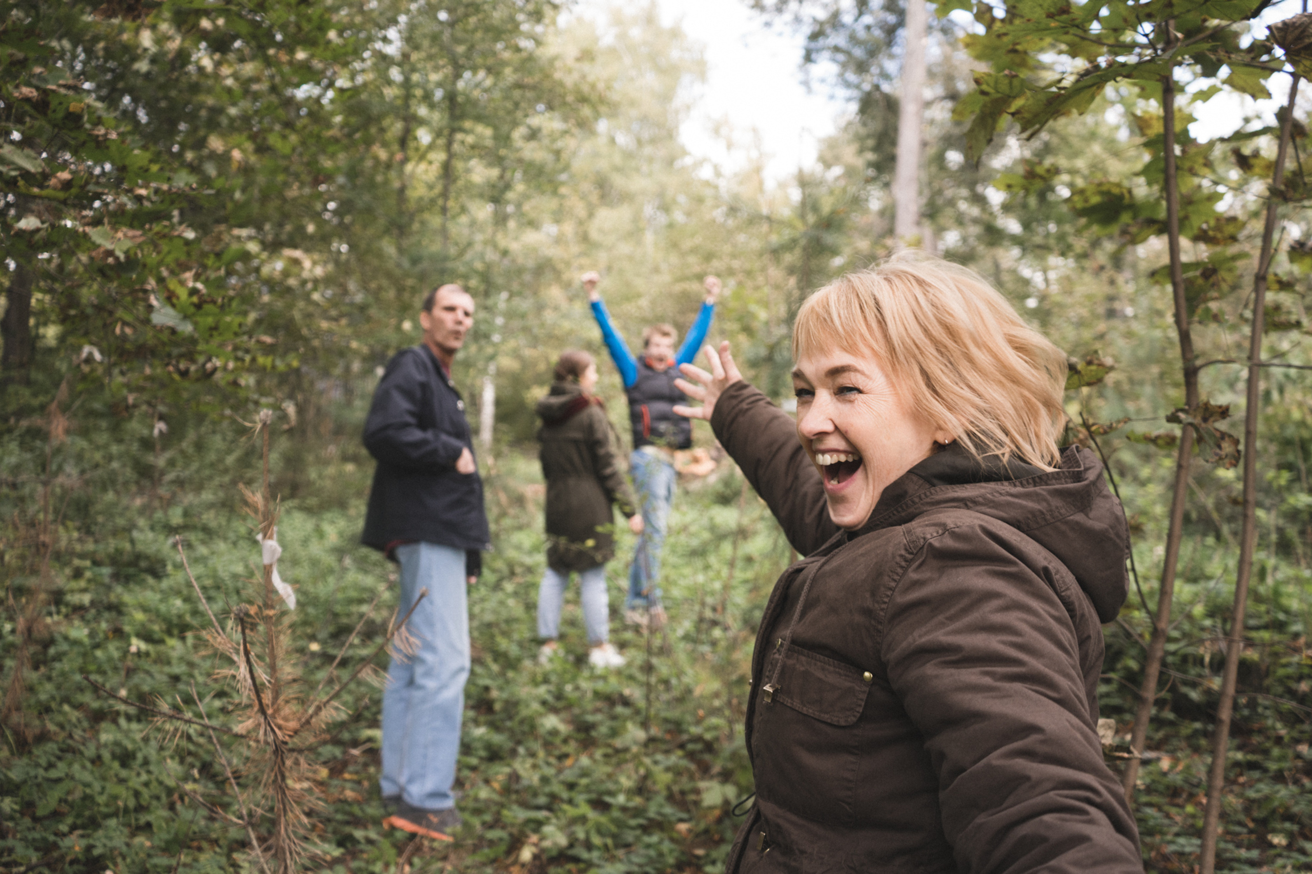 Парк Кузьминки. Ермягины