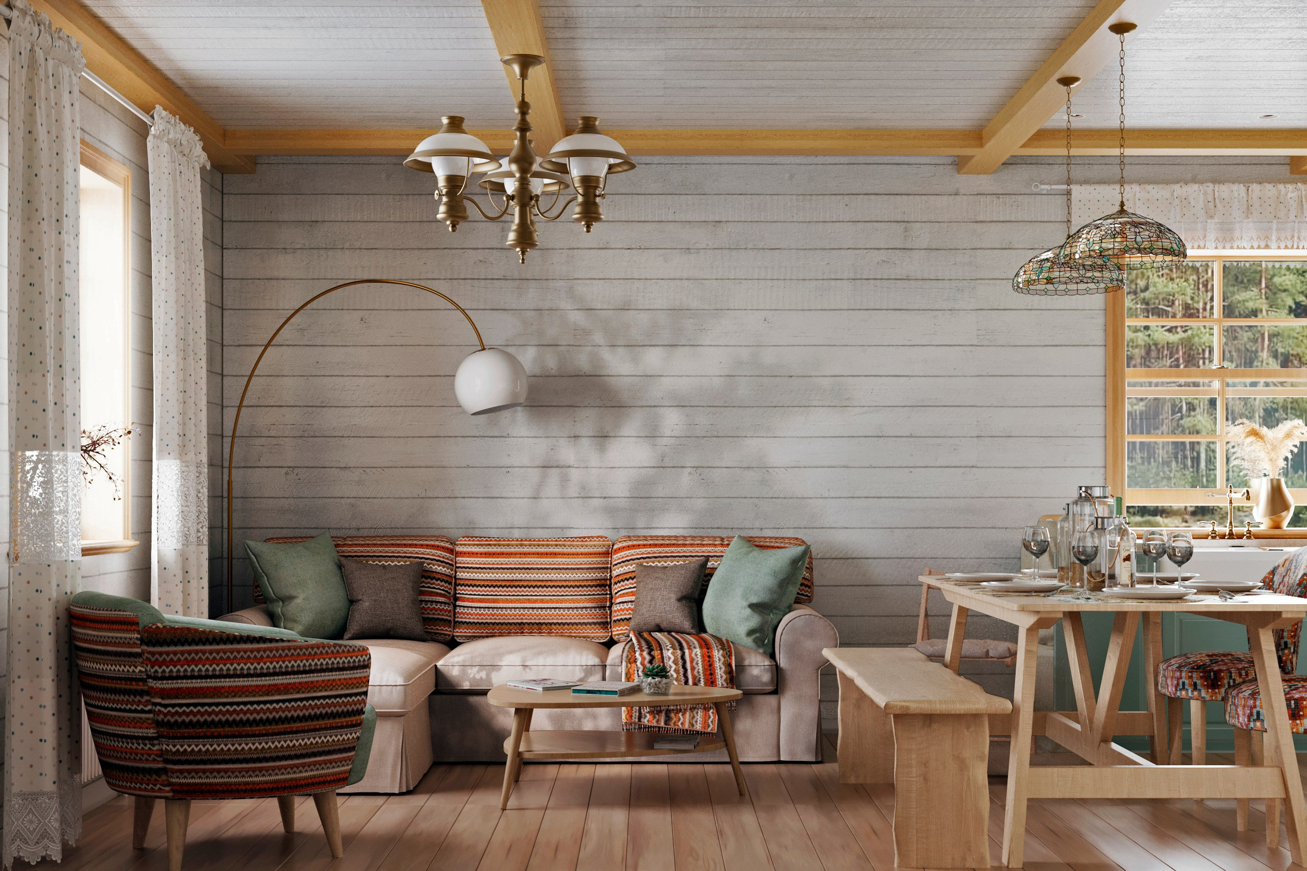 Домик в стиле прованс. Дизайн-студия RT Room