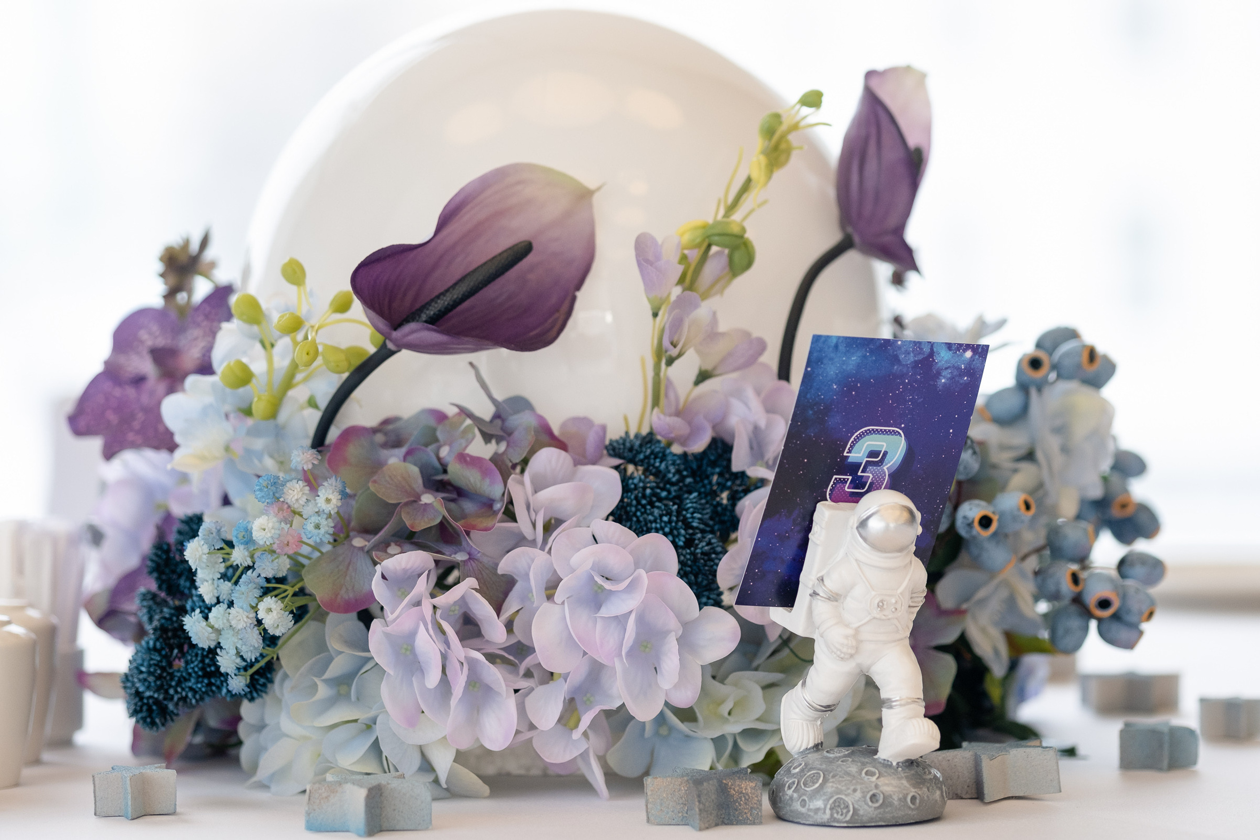 Space Wedding — декор LOOK in DEKOR