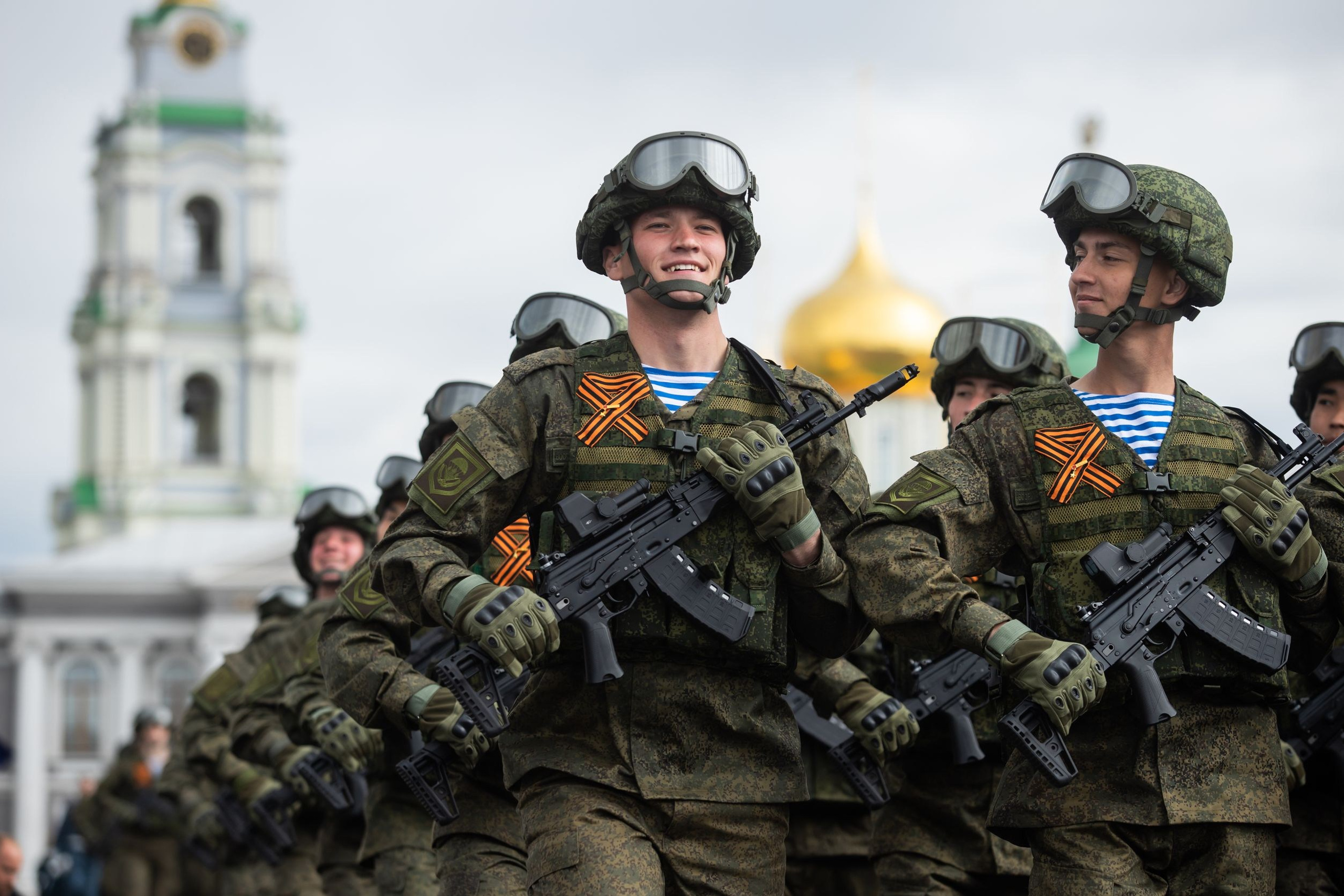 Генеральная репетиция Парада Победы (5 мая 2024)