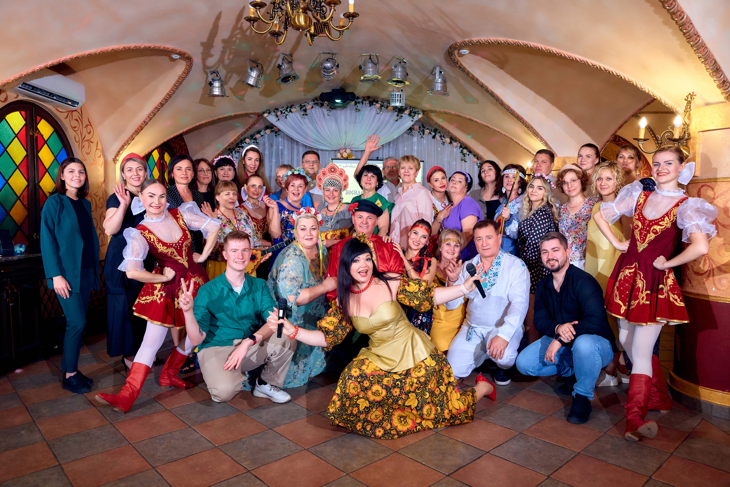 Корпоратив в стиле «А-ЛЯ РУС»