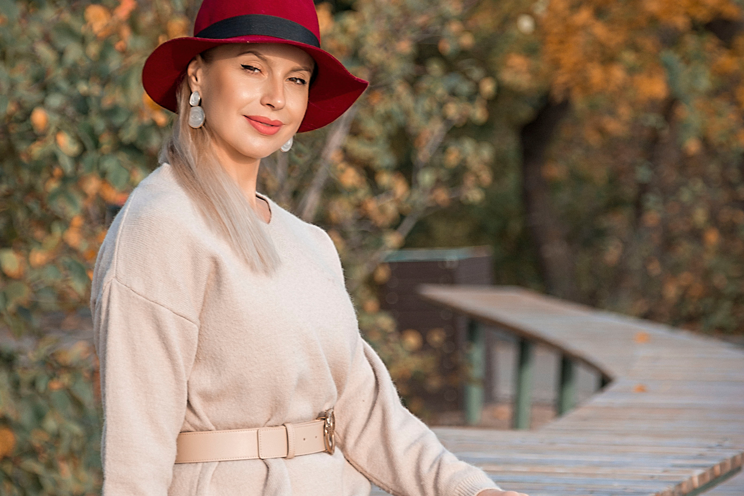 Осенняя прогулка с Ириной