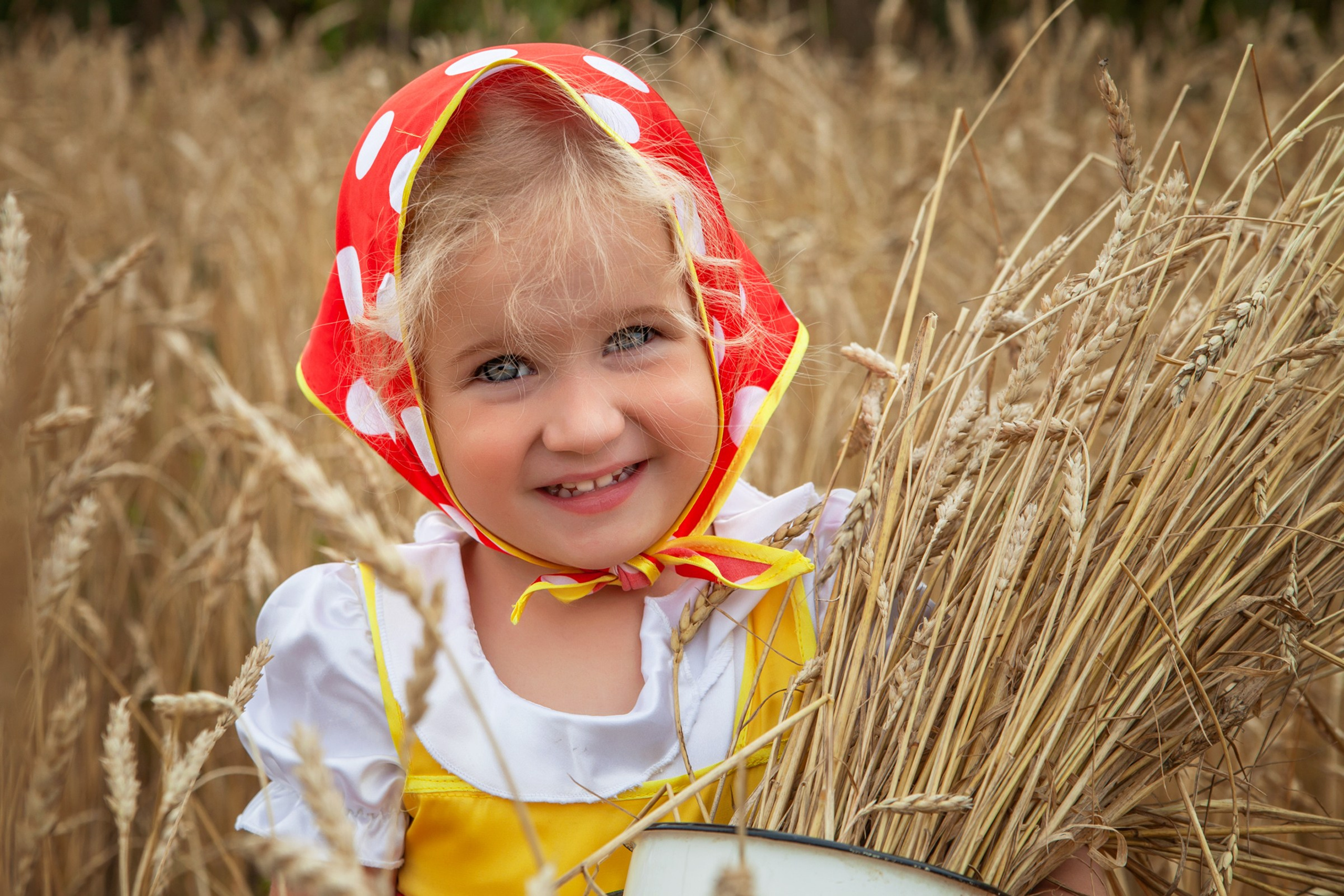 Дети в поле