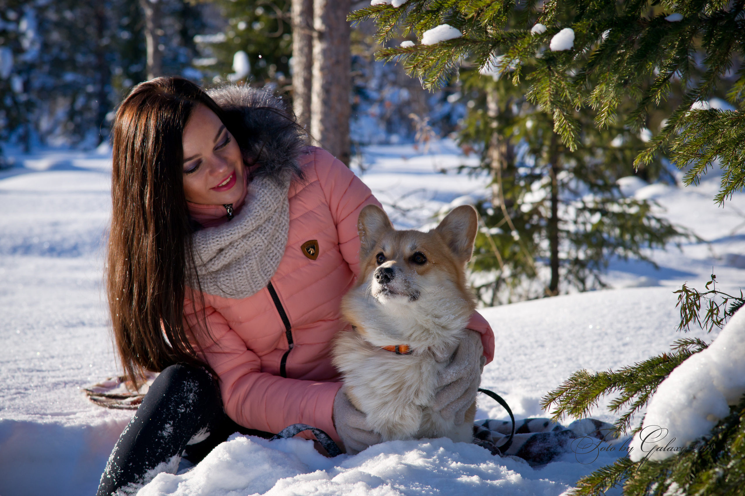 Зимняя фотосессия у Кольского залива