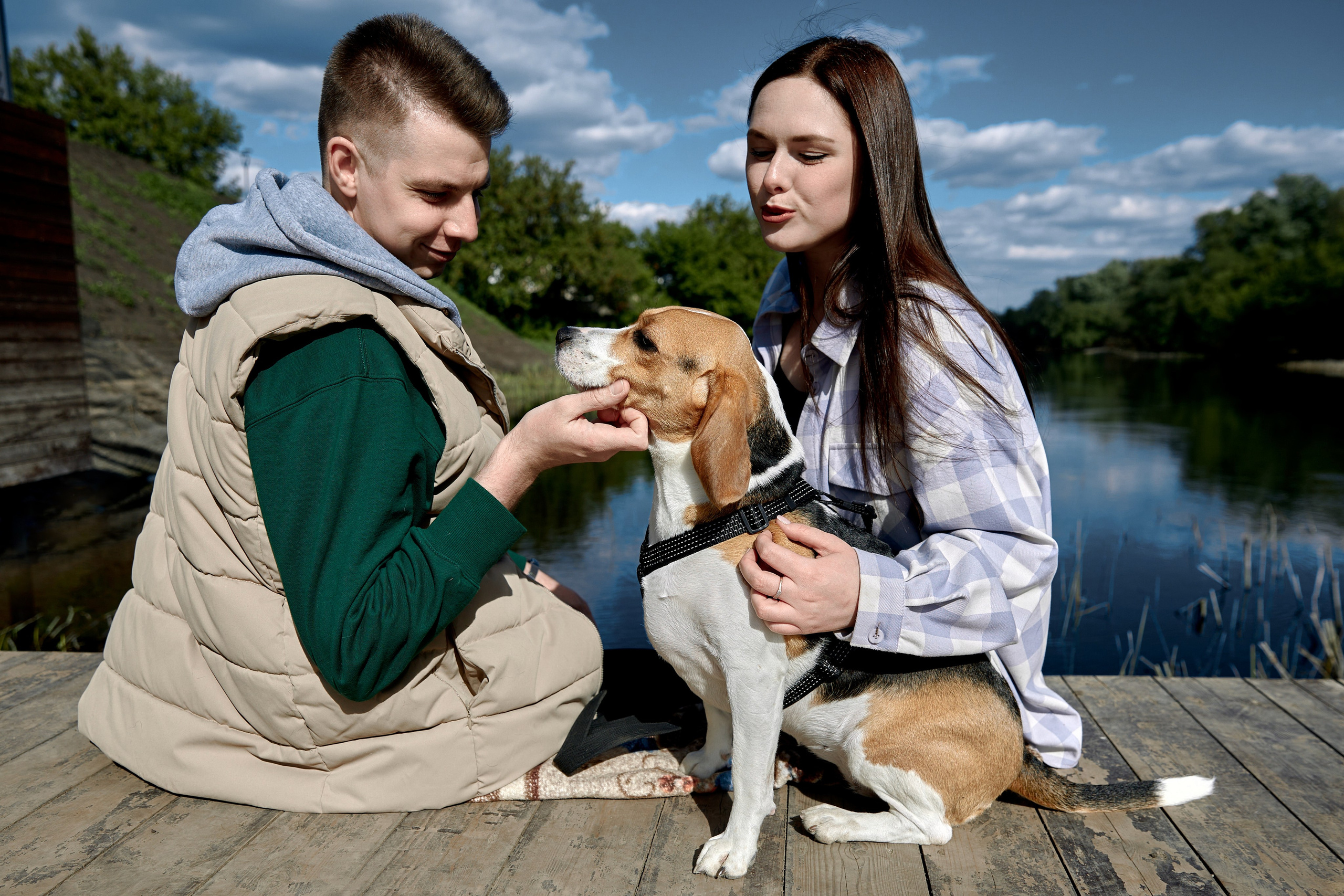 Саша и Настя