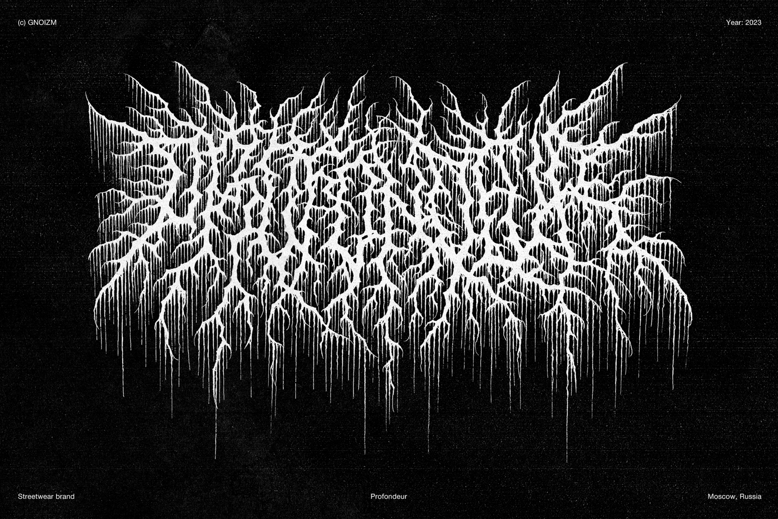 Powers Hell. GNOIZM | Metal Logos & Dark Lettering