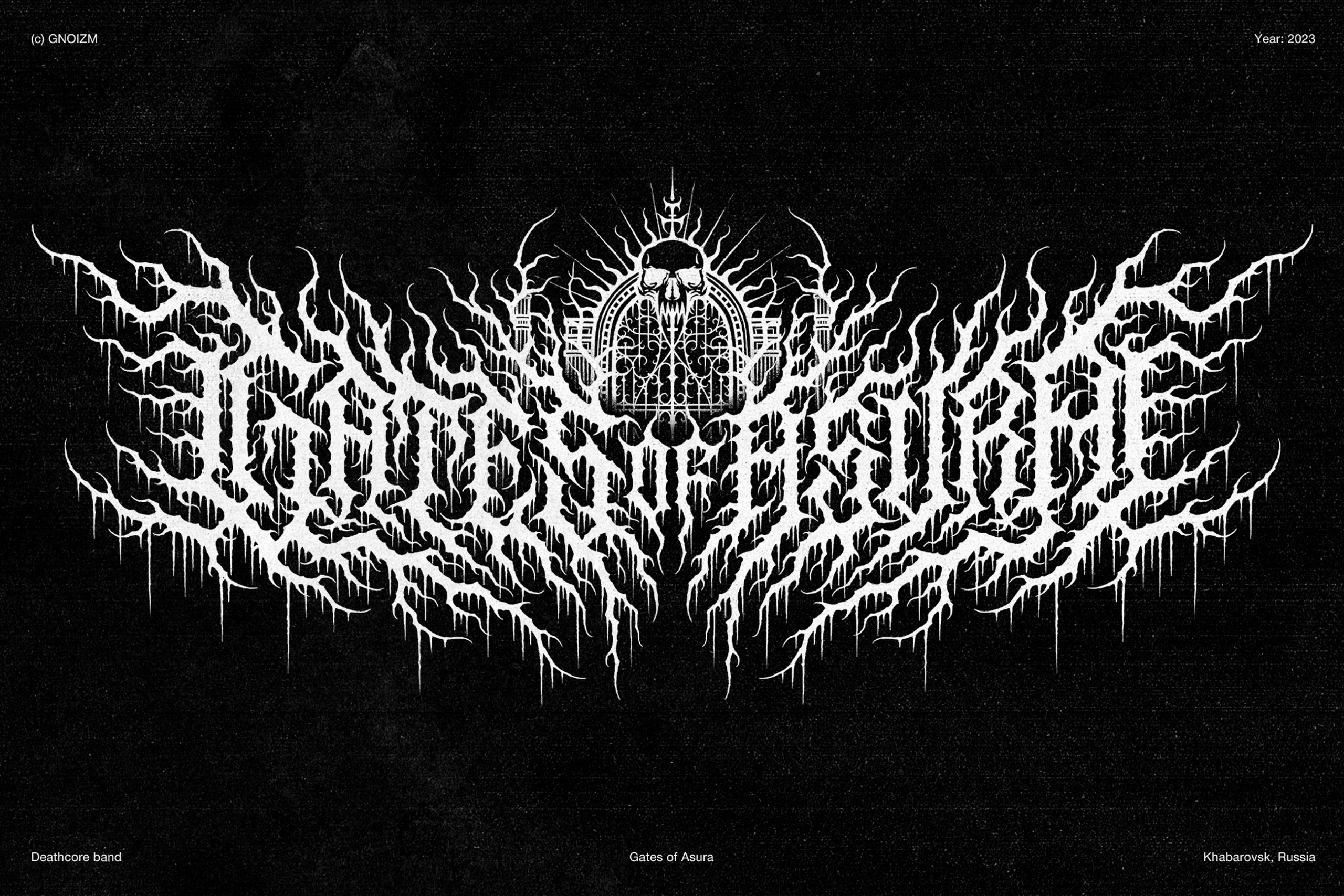 Knightcruisers. GNOIZM | Metal Logos & Dark Lettering