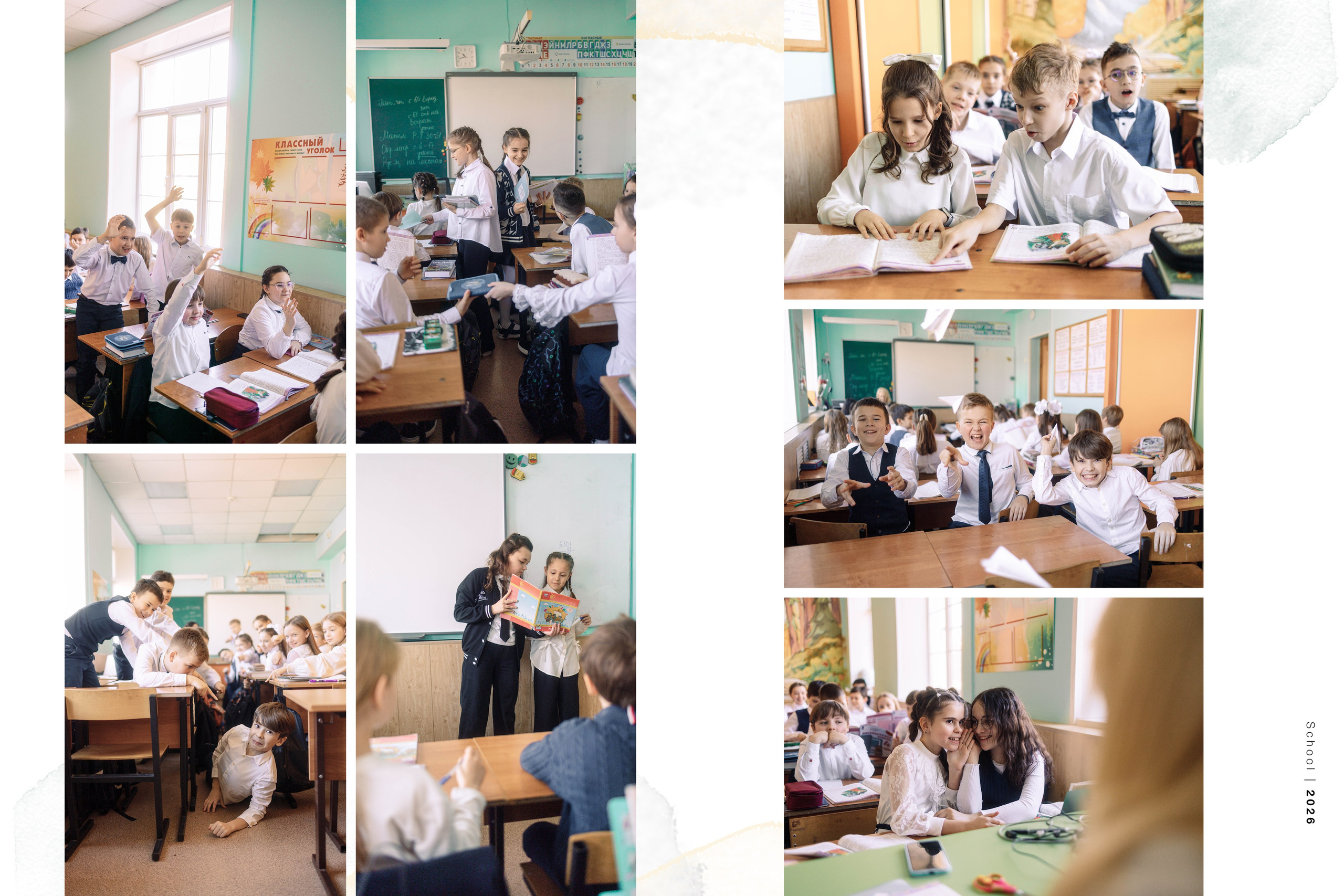 Выпускные альбомы для 4 классов. Семейный и детский фотограф в Туле