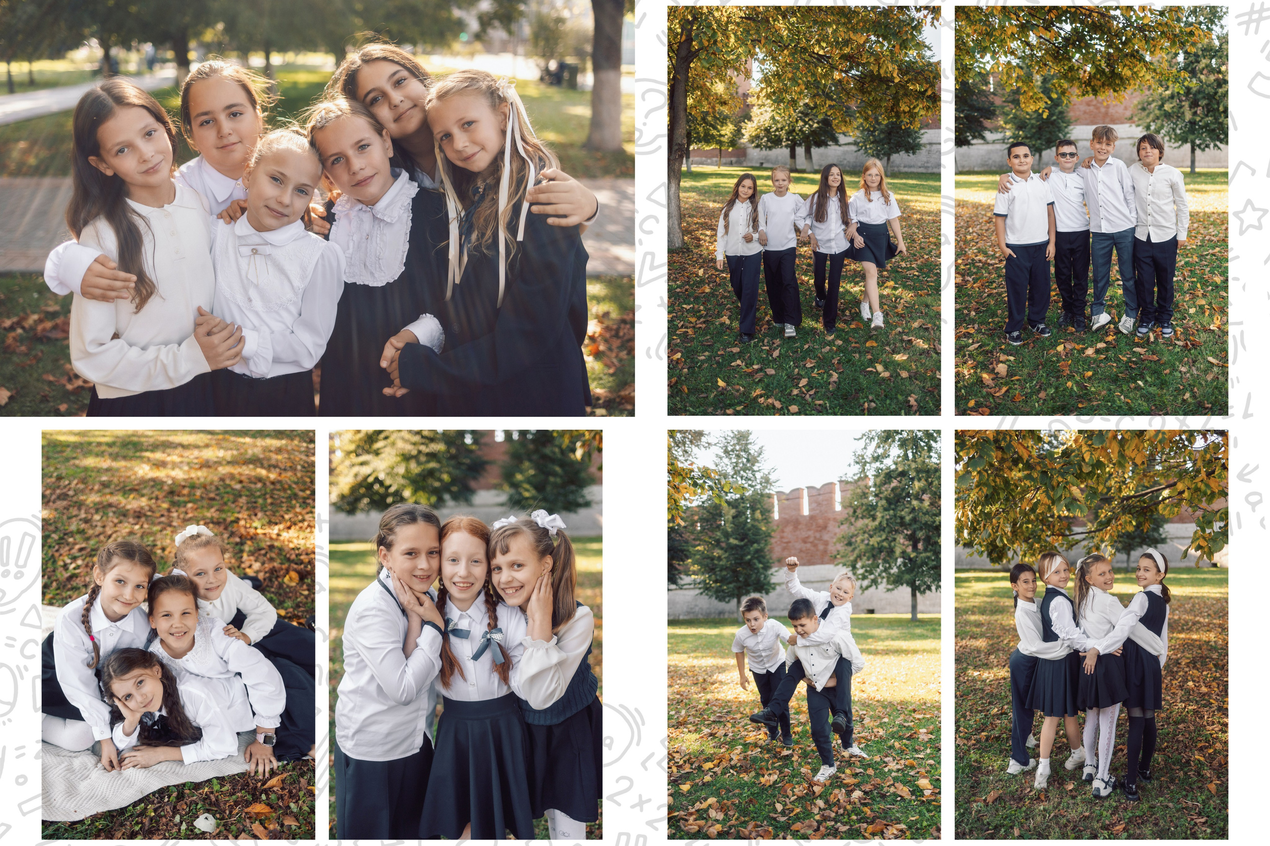 Выпускные альбомы для 4 классов. Семейный и детский фотограф в Туле
