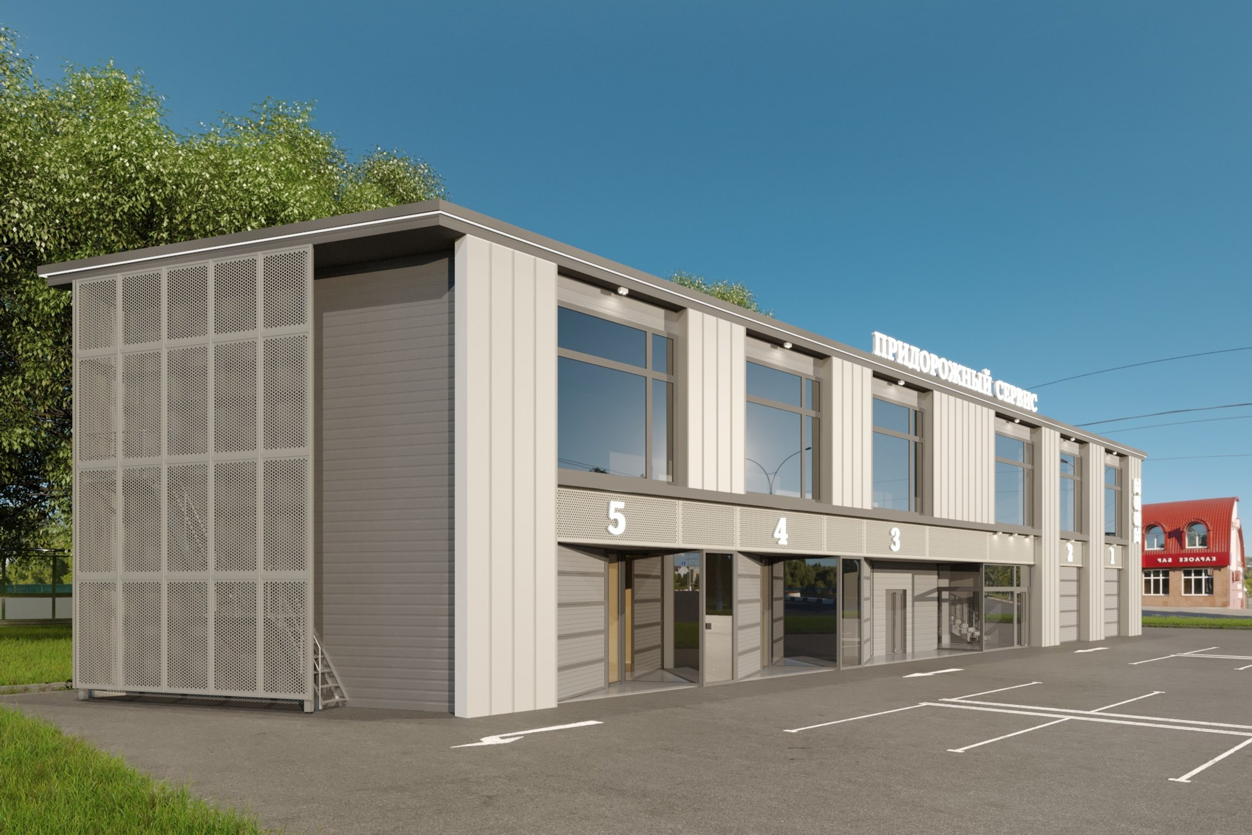 Придорожный сервис, МО дер. Черная Грязь