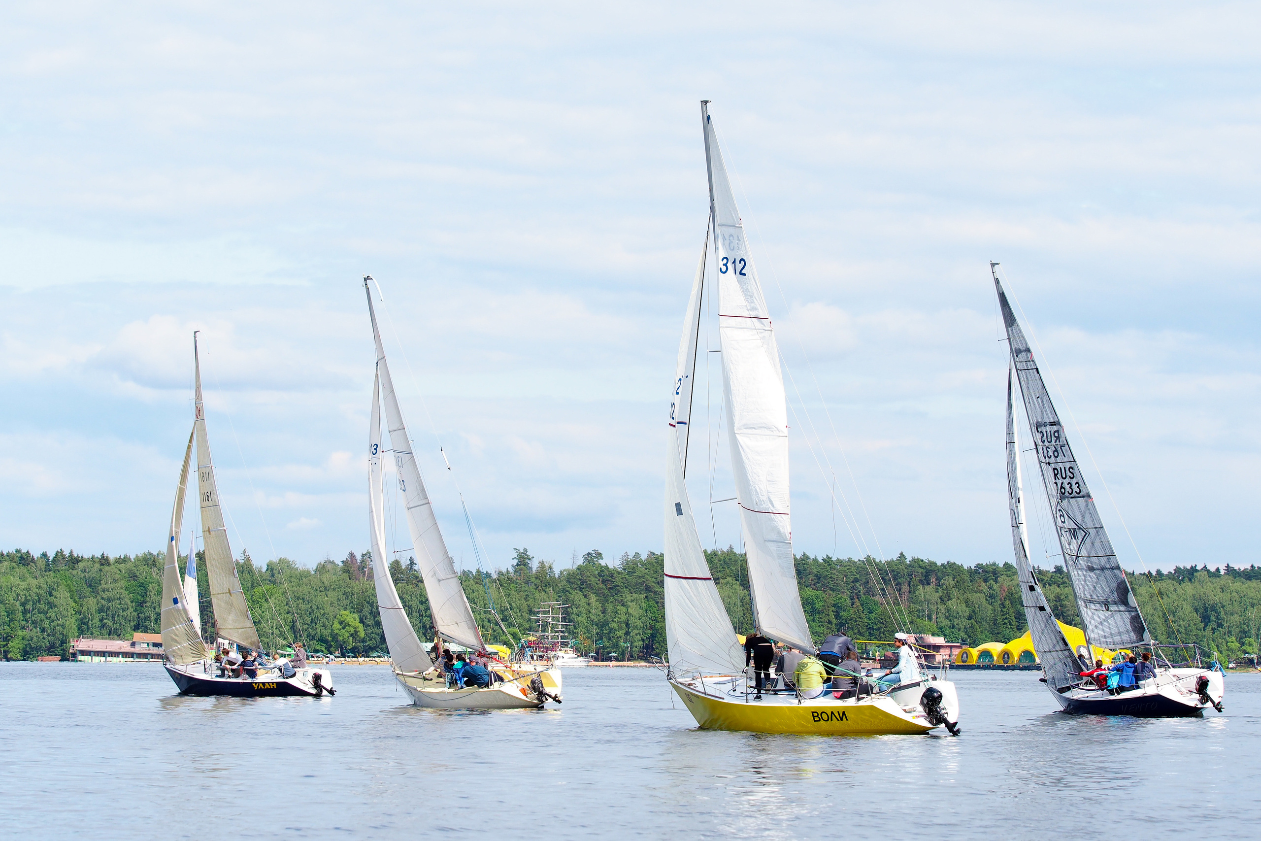 Парусная регата Операционного департамента