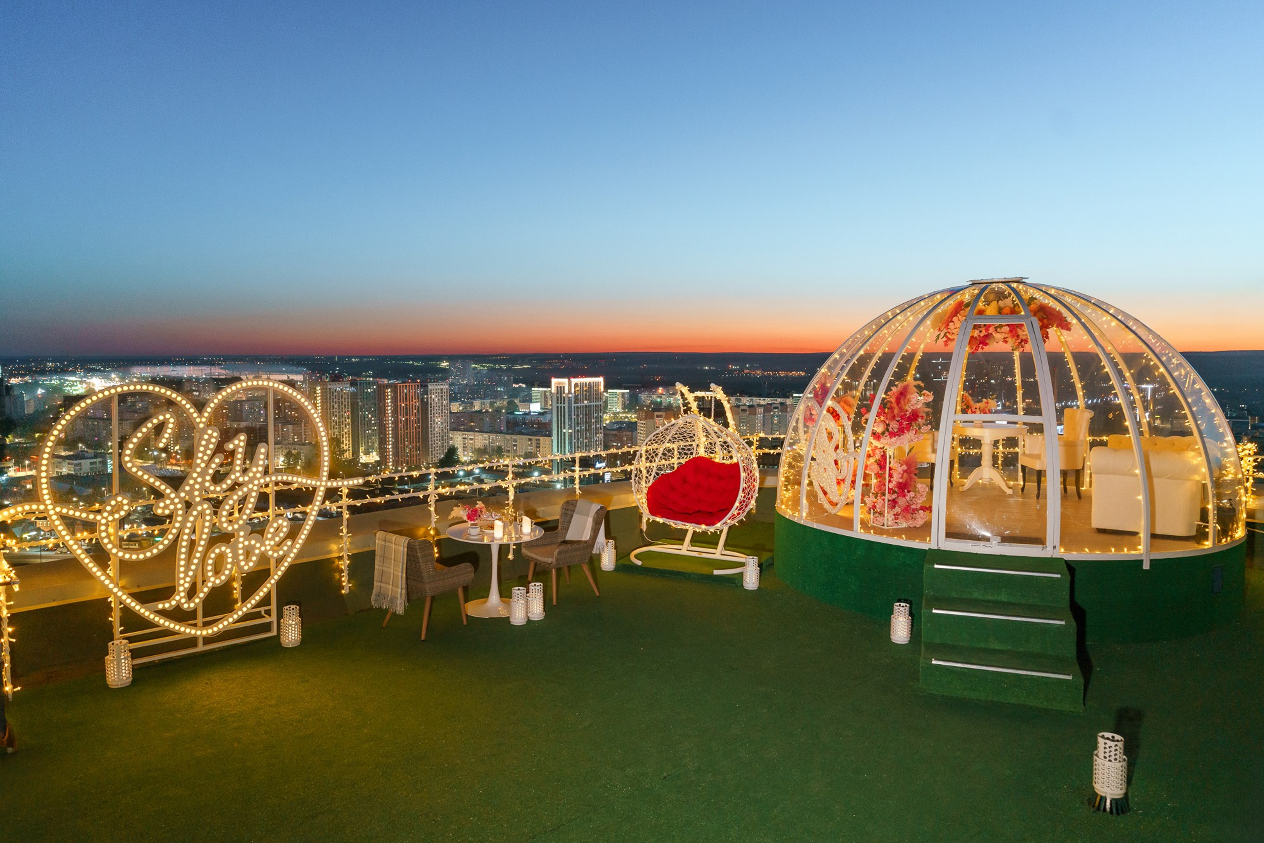 Проект «Свидание на крыше»