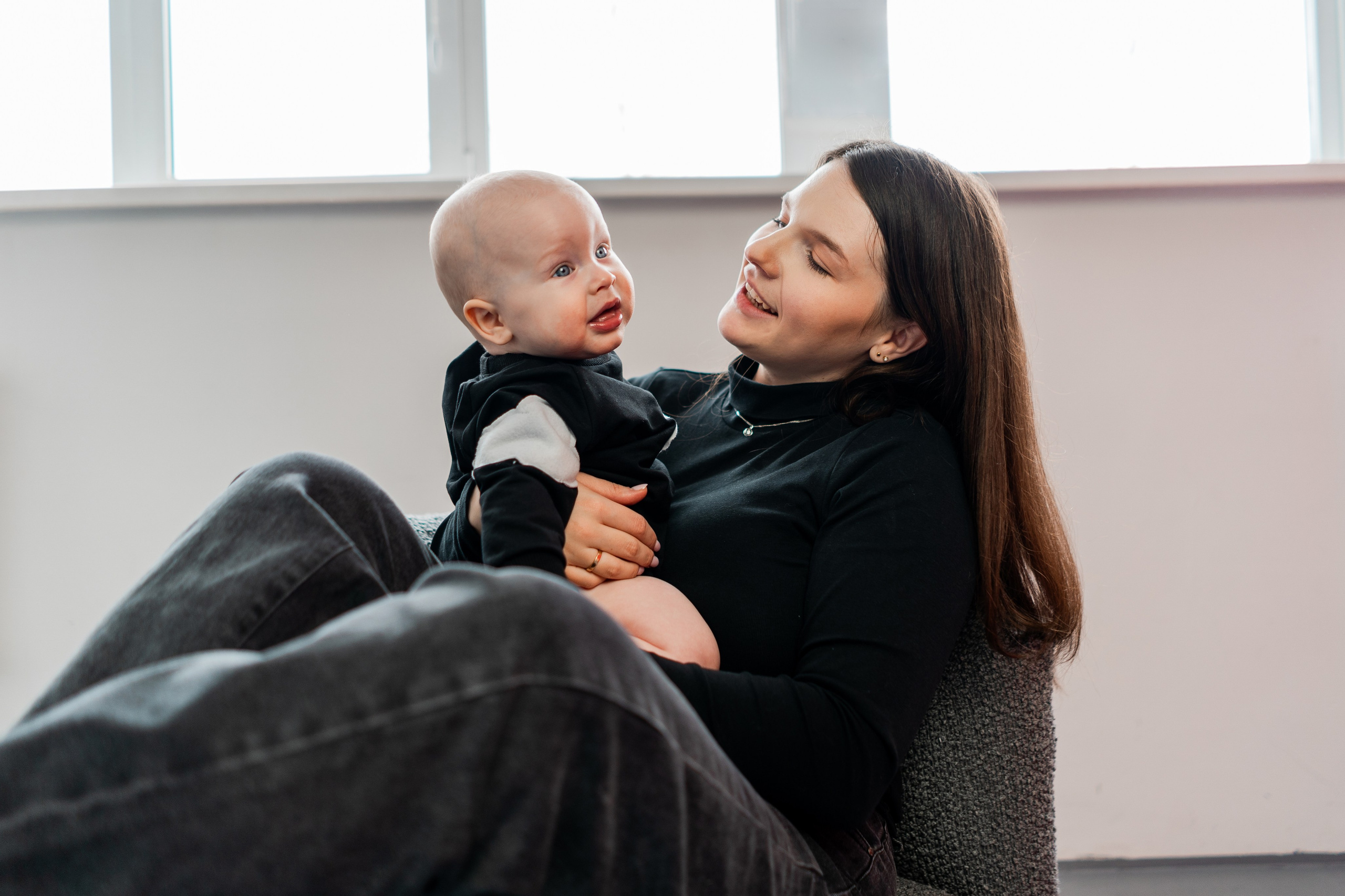 Кристина и малыш Слава