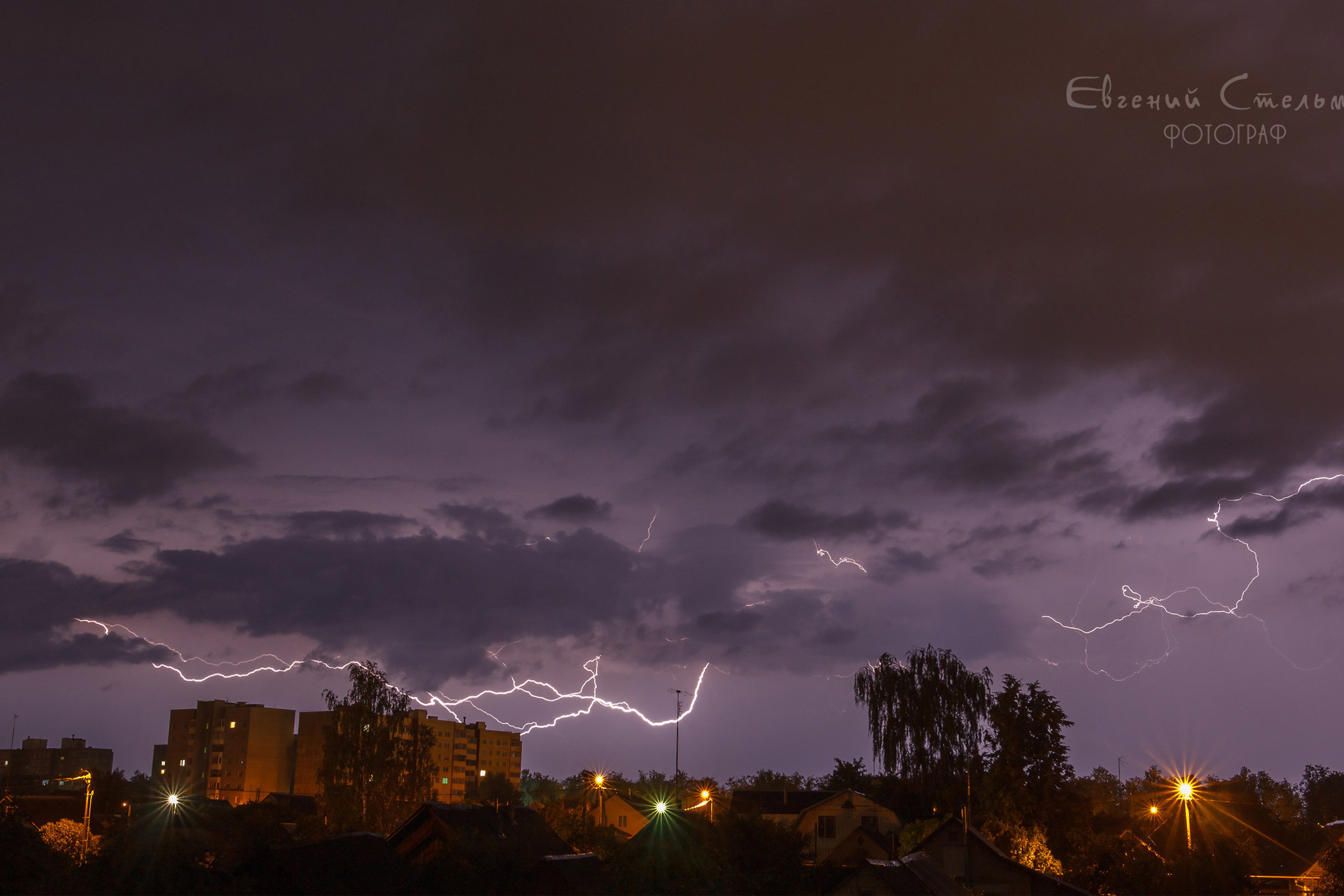 Гроза за моим окном...