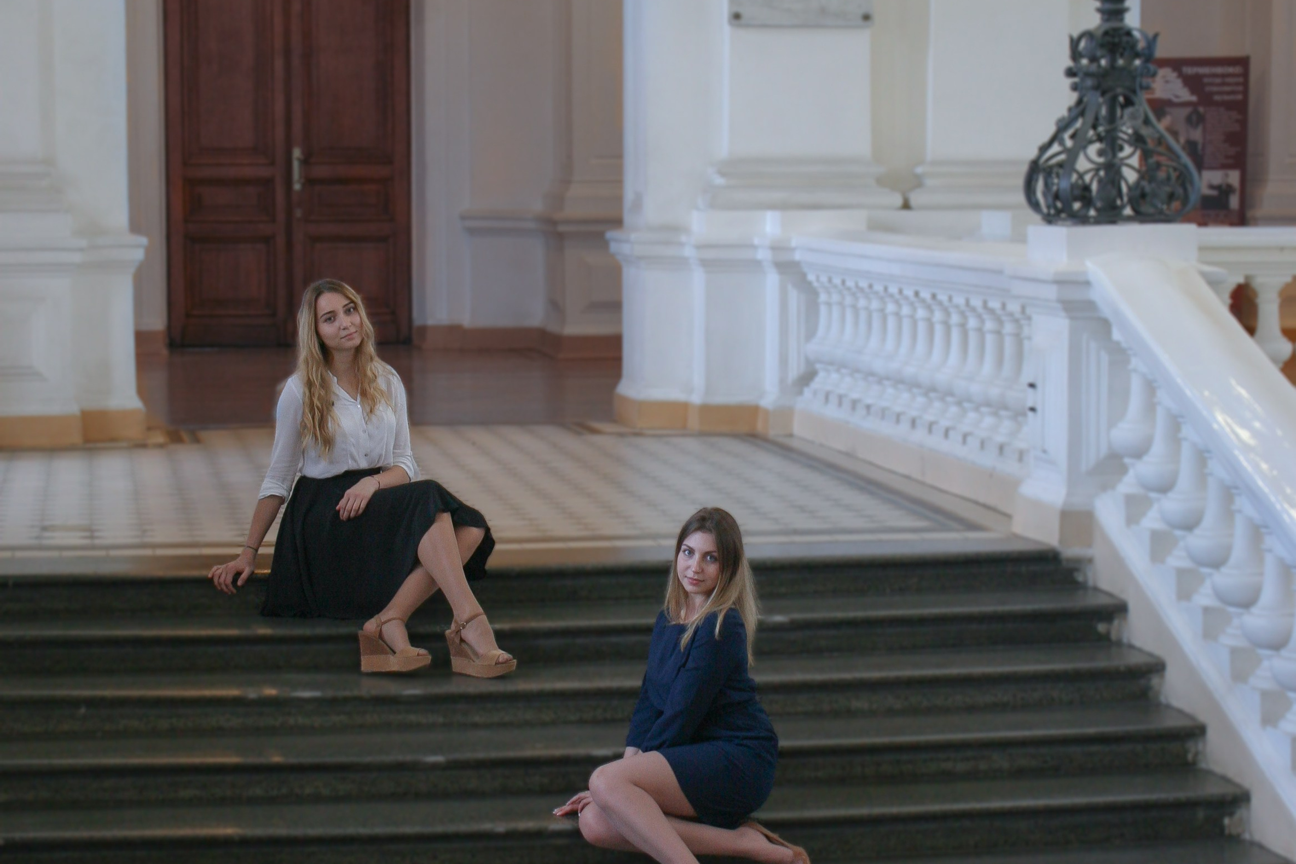 Выпускницы СПбГПУ Анастасия & Дарья