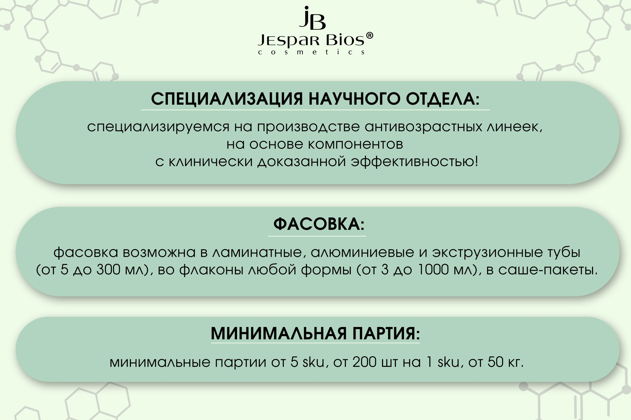 JESPAR BIOS | Презентация для партнеров. ANNSOUL — графический и brand — дизайнер