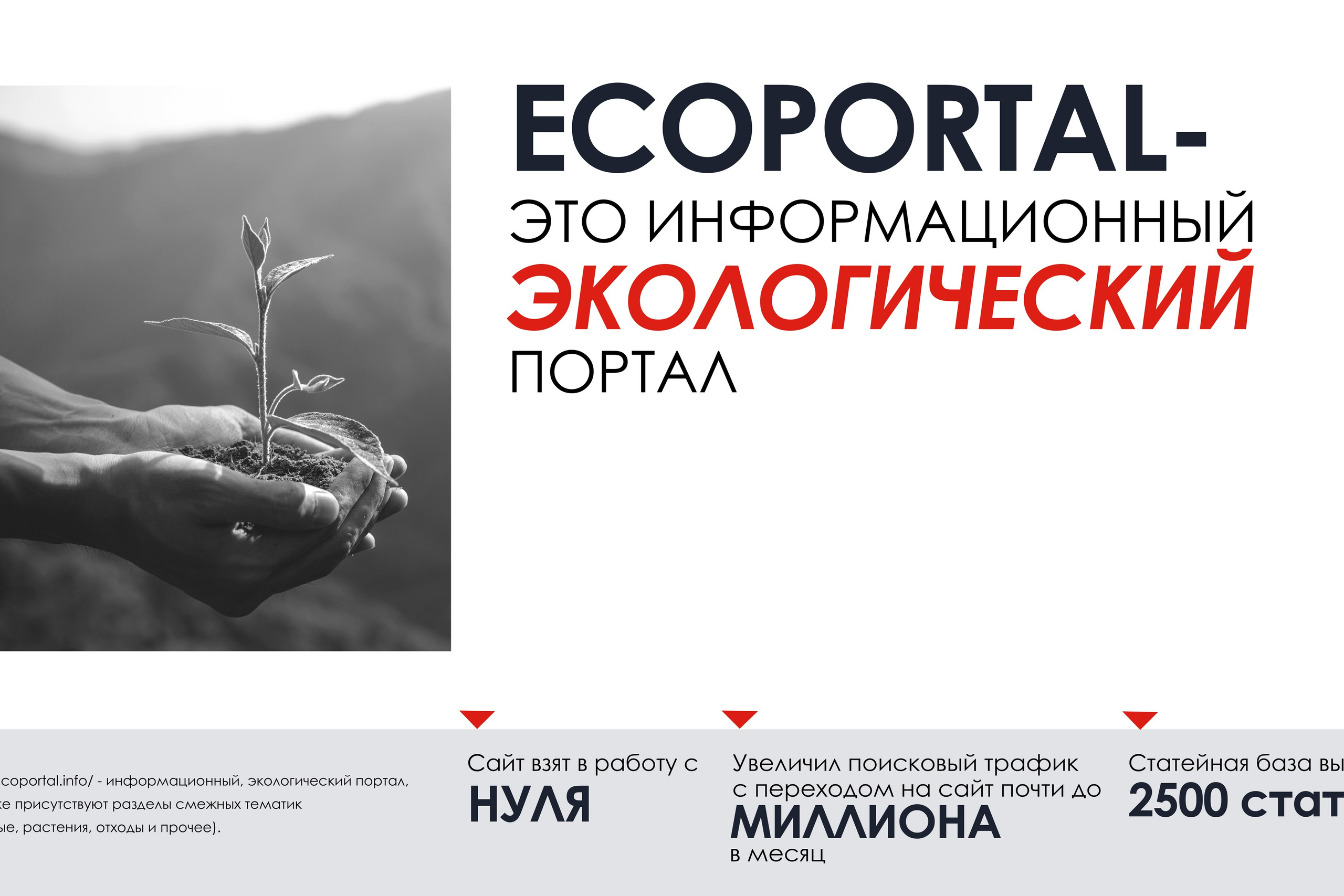 ECOPORTAL | Презентация показателей. ANNSOUL — графический и brand — дизайнер