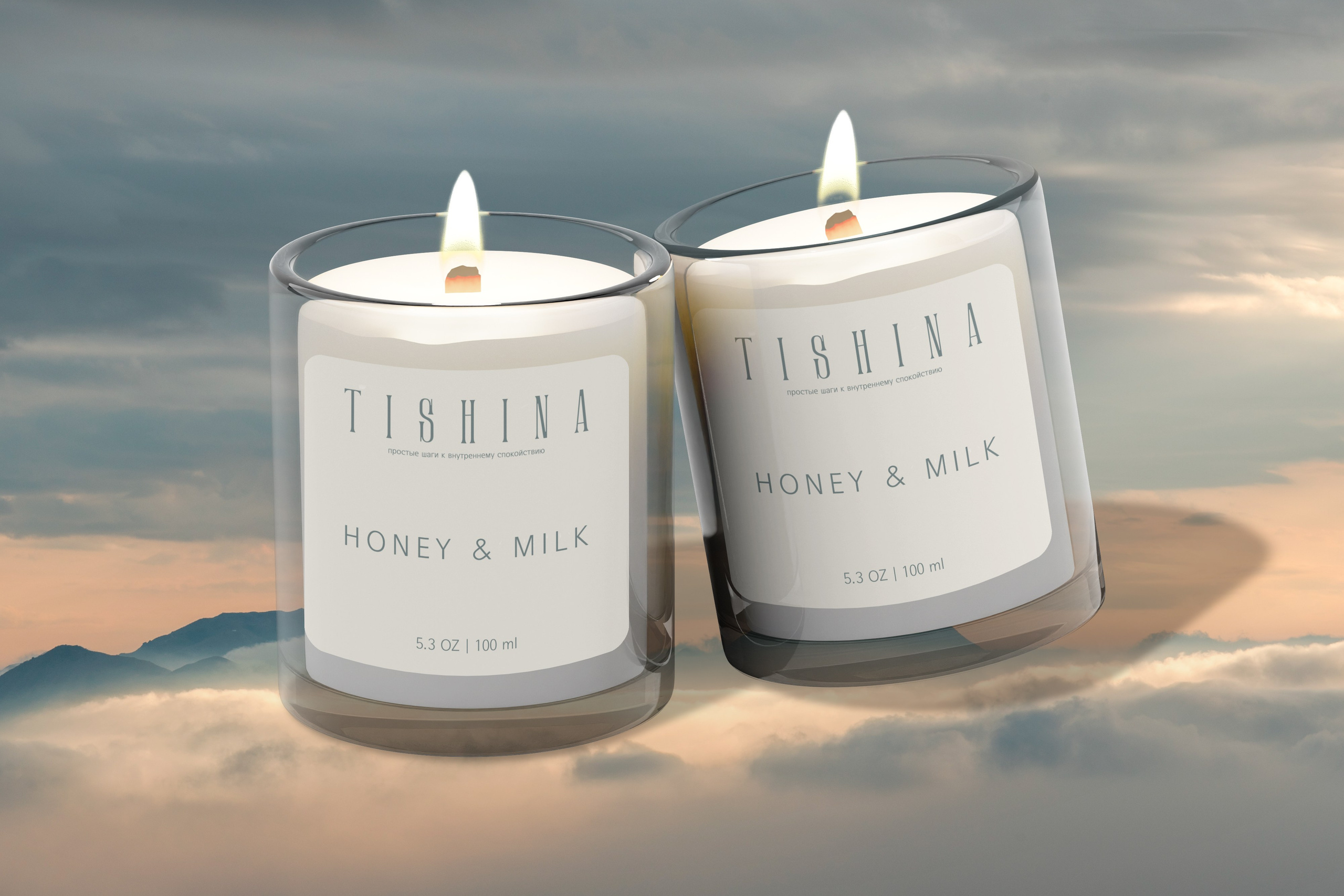 Упаковка для свечей | TISHINA. ANNSOUL — графический и brand — дизайнер