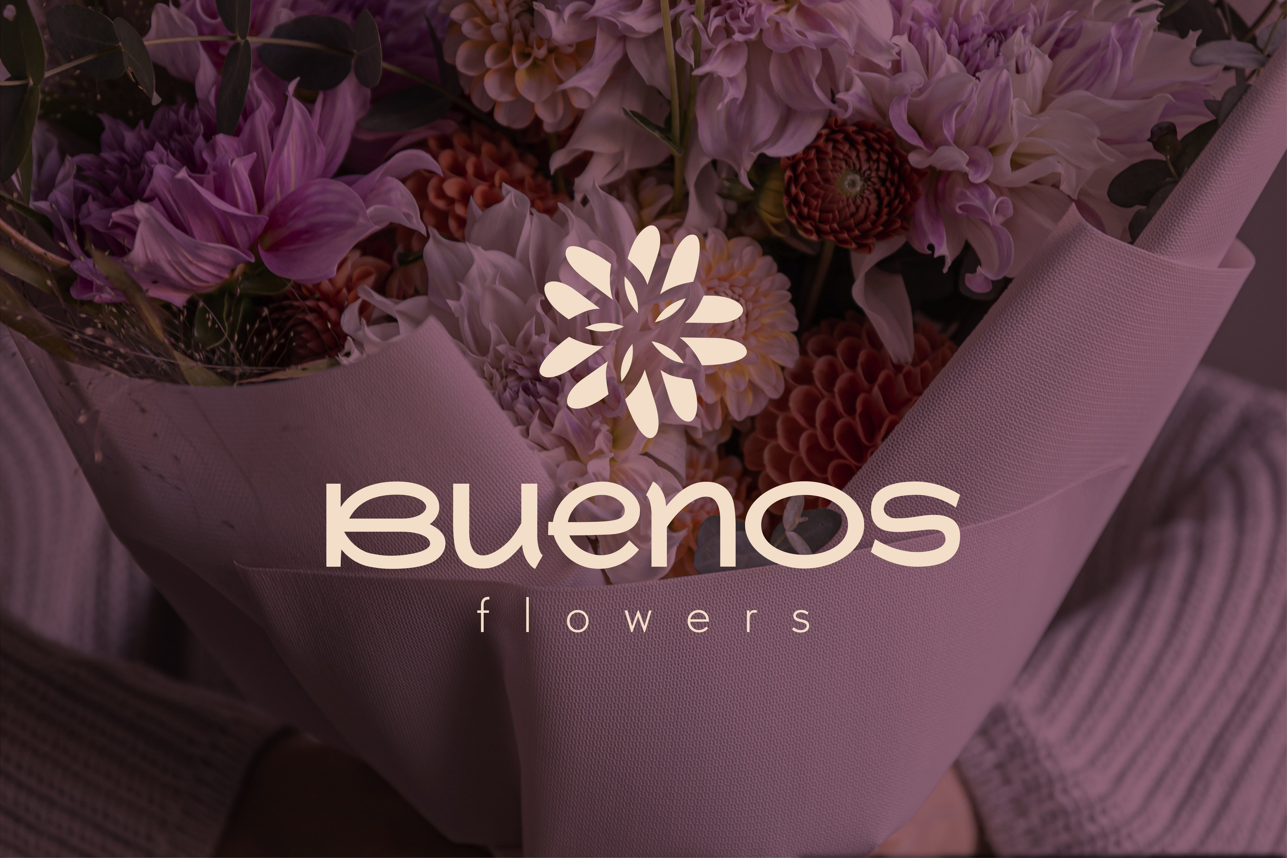 BUENOS FLOWERS | Доставка цветов в Москве. ANNSOUL — графический и brand — дизайнер