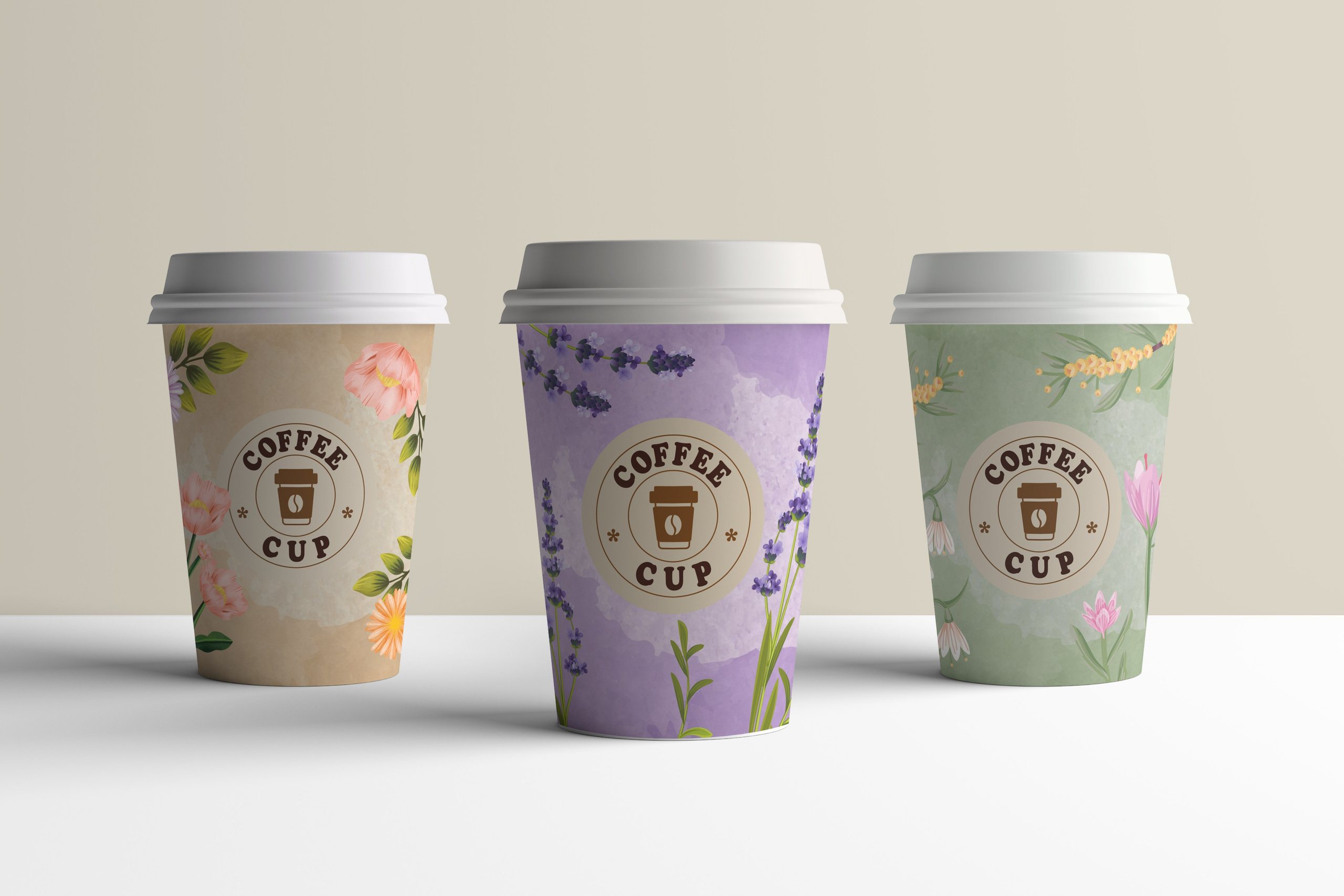 Стаканчики для кофе | COFFEE CUP. ANNSOUL — графический и brand — дизайнер