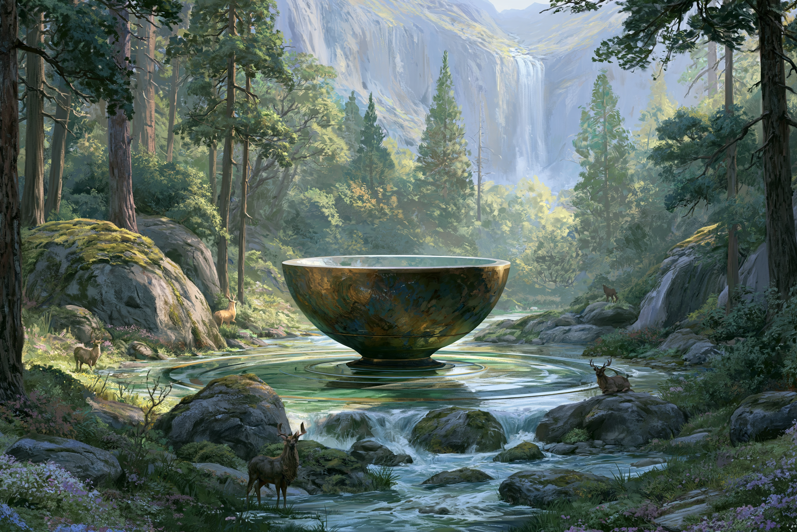 Meditative improvisation with singing bowls — for meditation, trance, and relaxation