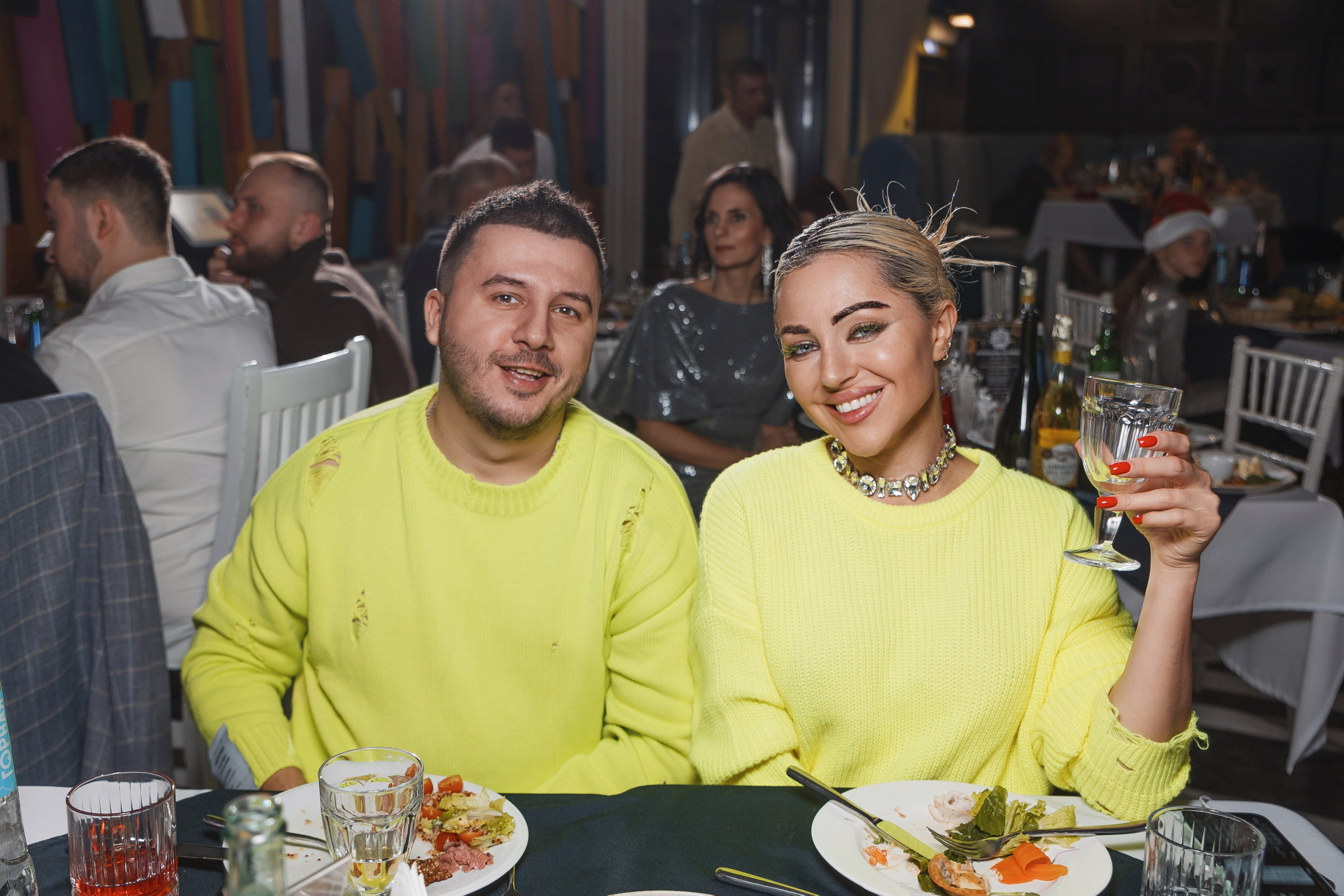 Новогодняя ночь в ресторане Миля