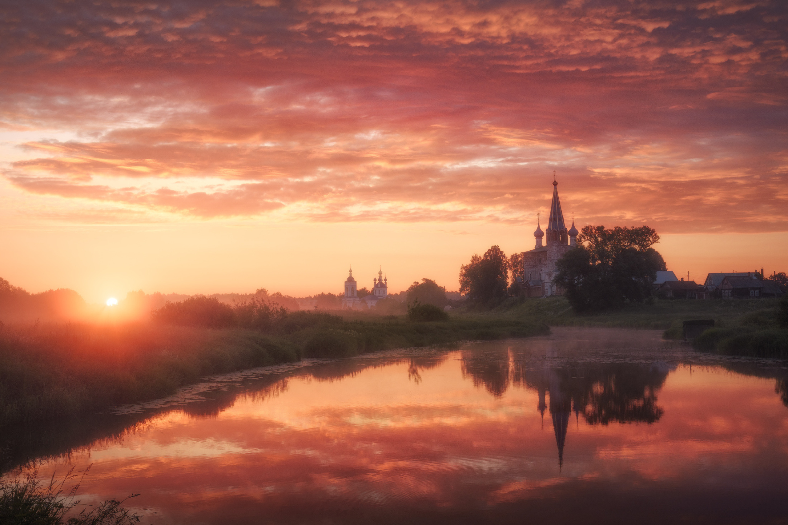 Рассветы, закаты и храмы (Центральный регион)