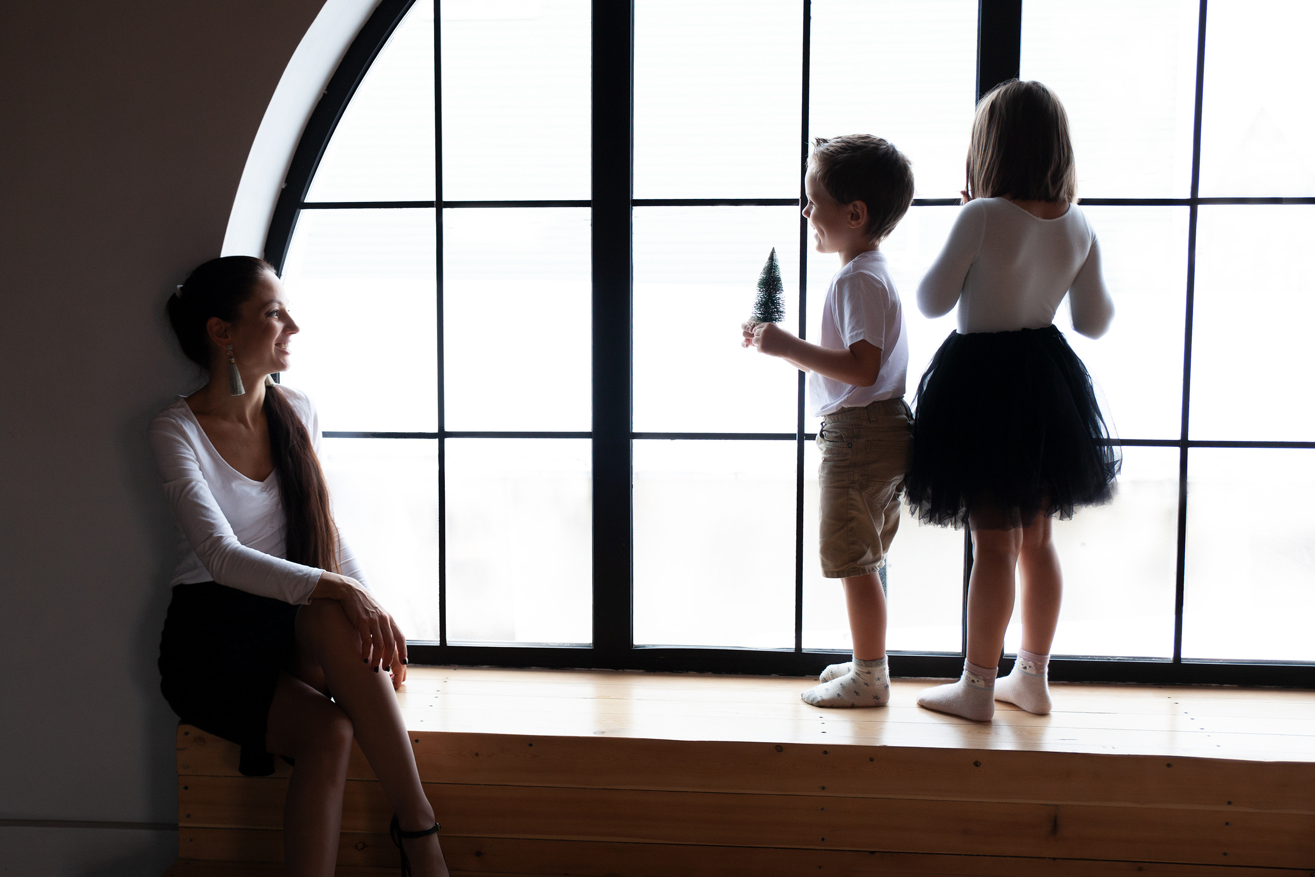 Ирина, Лев, Настя